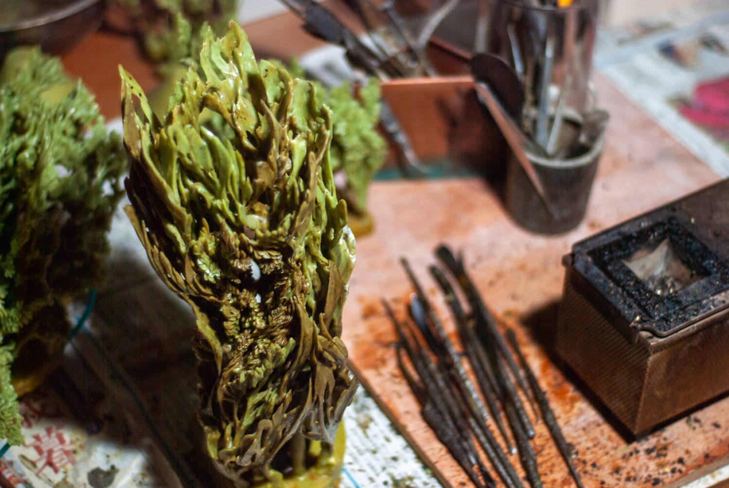 蝋原型