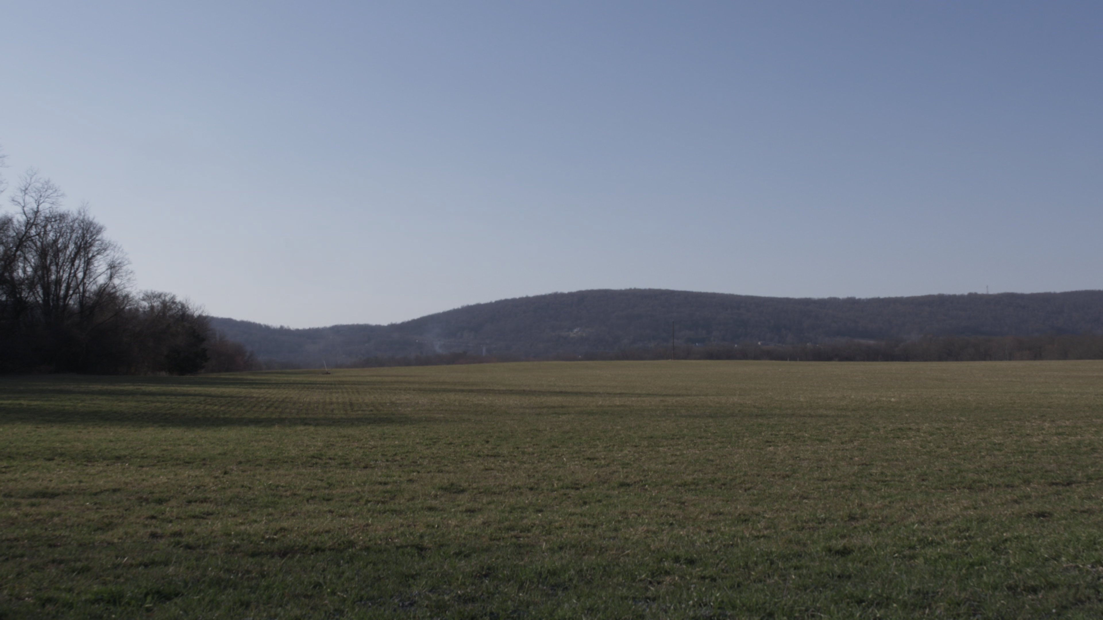 View of Bluemont from a distance off of Yellow Schoolhouse Road
