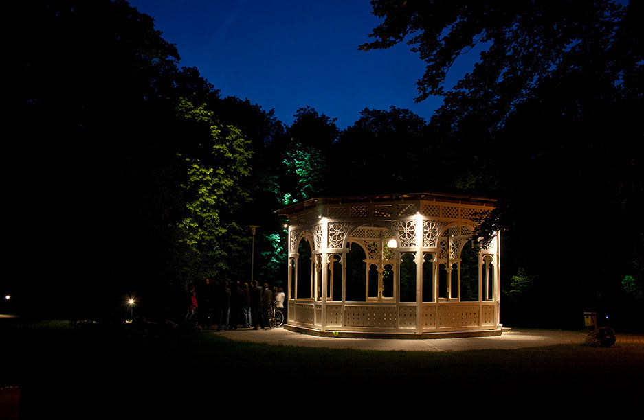 Konzept & Beleuchtung Park in Schwabach