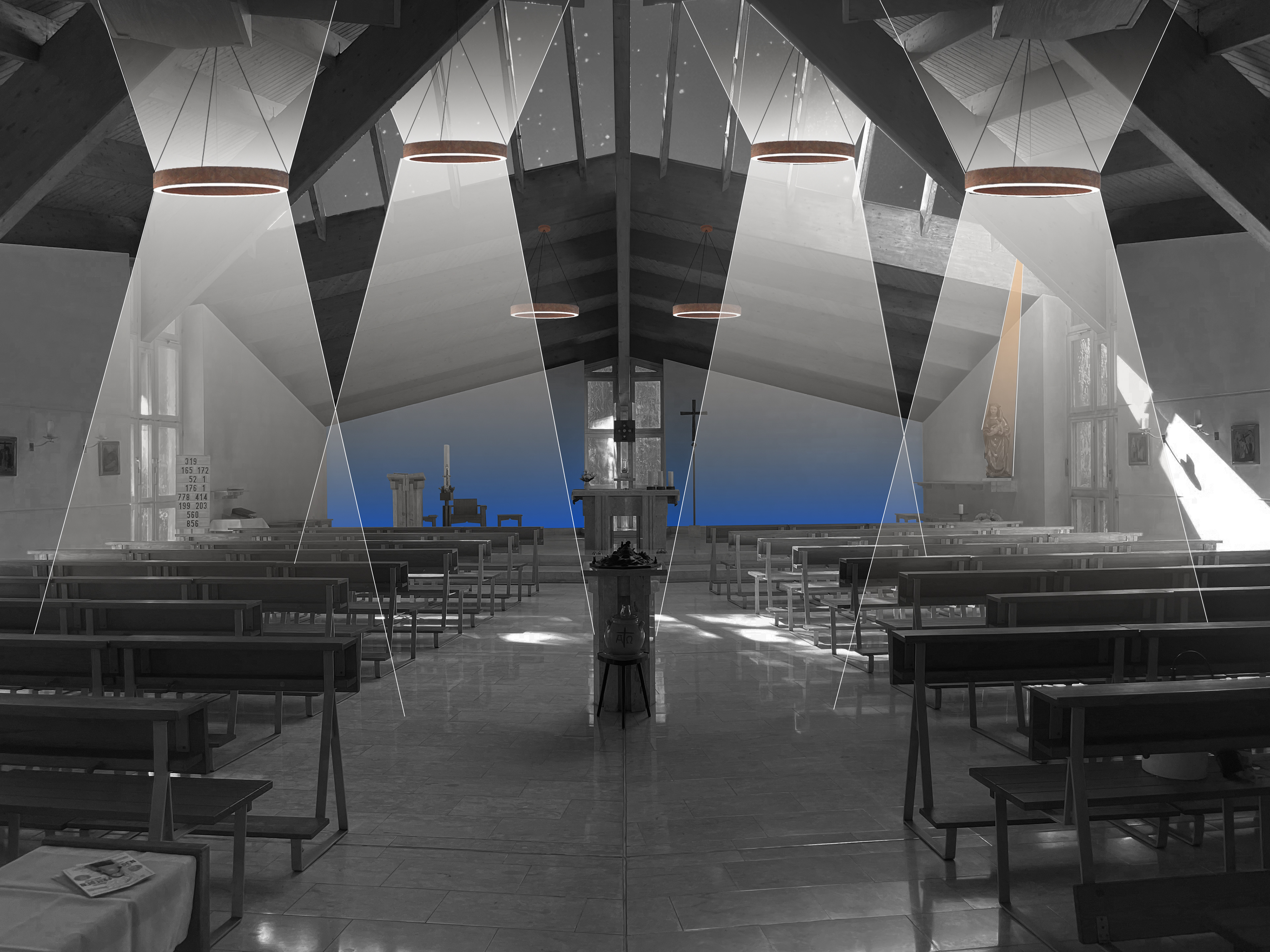 Entwurf für eine Kirche