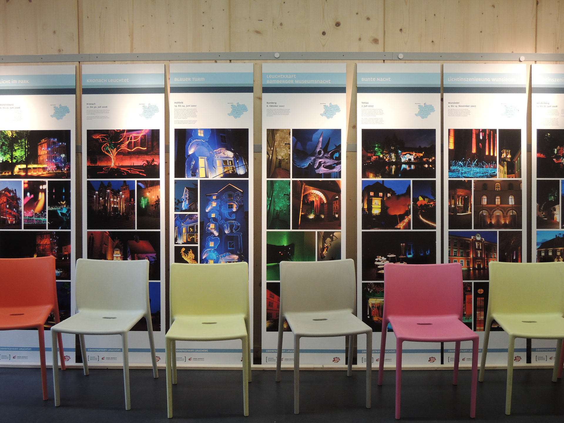 Infobanner für Ausstellung
