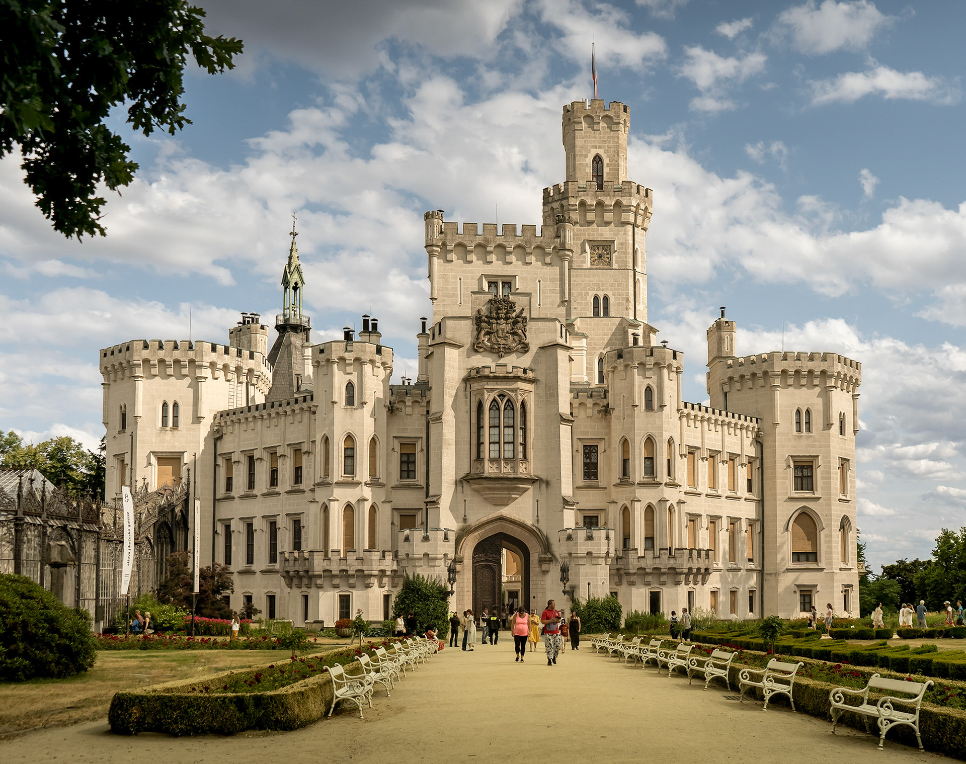 Hluboká Castle. Czech Republic