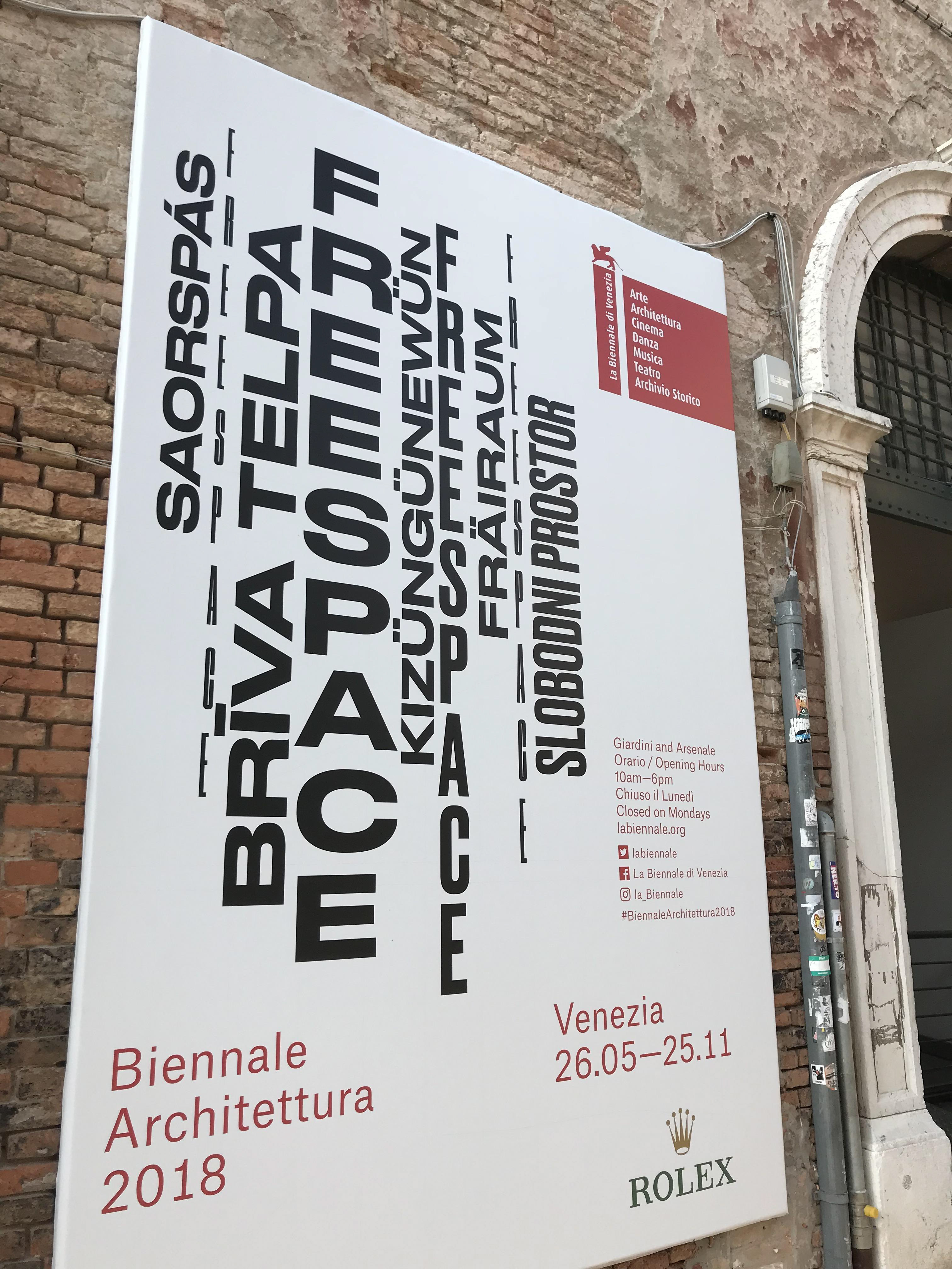Biennale Venice 2018