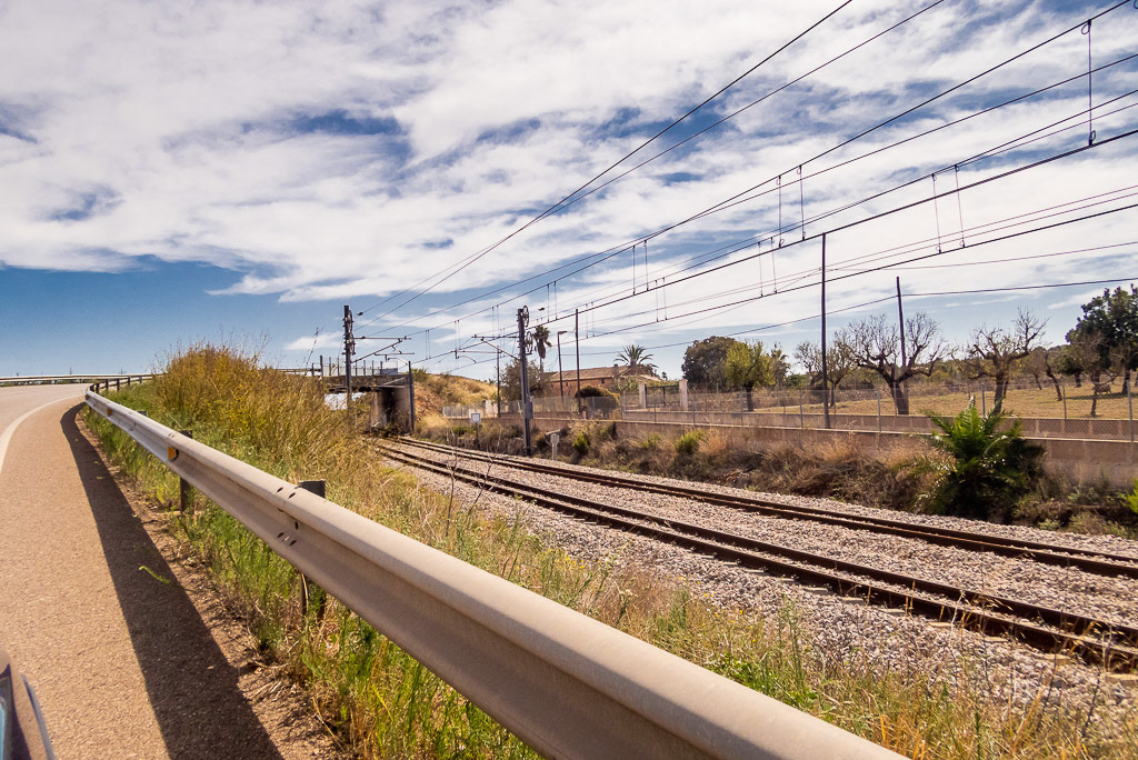 Railwaybridge Close to Santa Maria