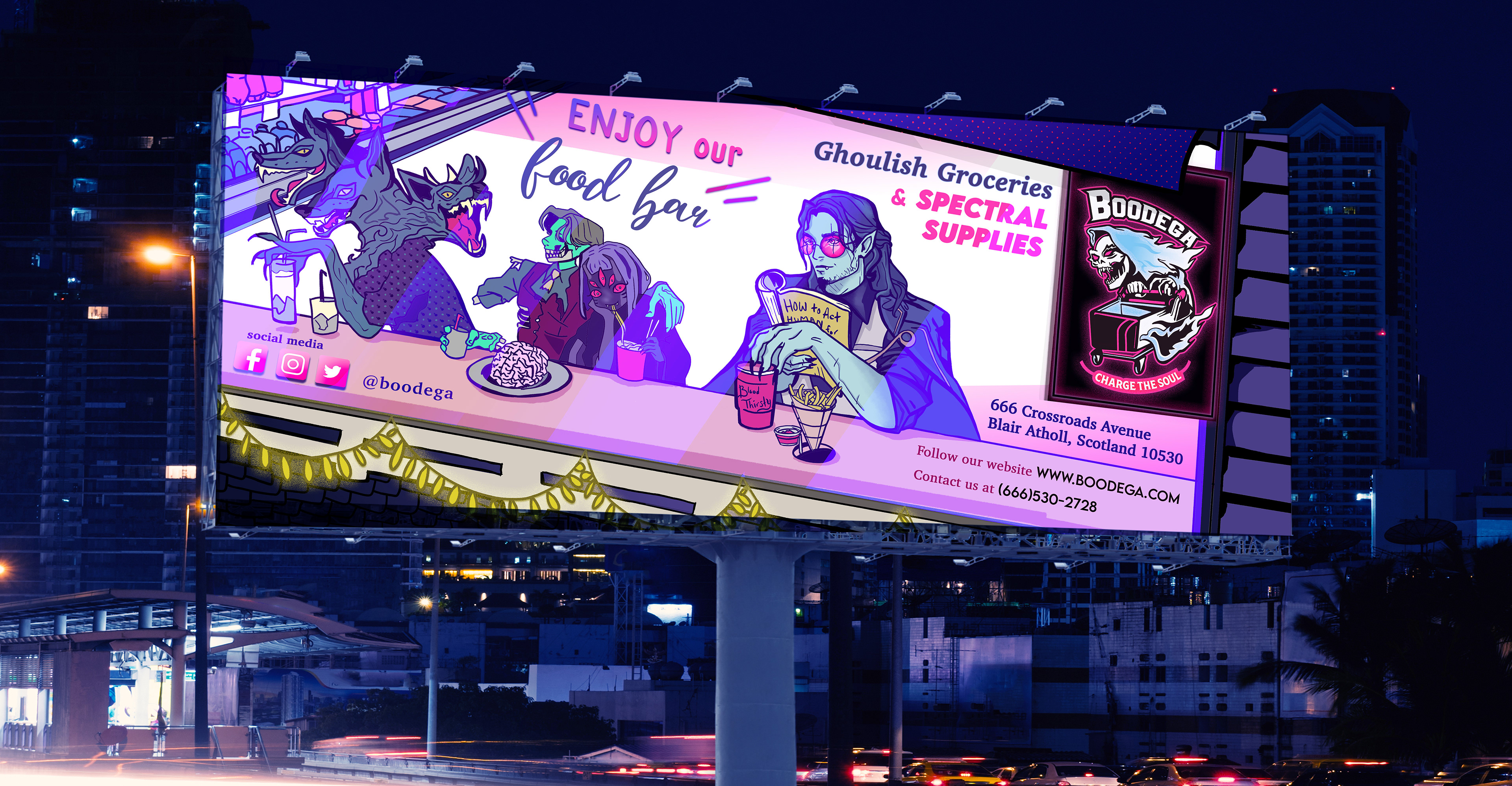 Billboard Mockup Advertisement. November 26th, 2021.
