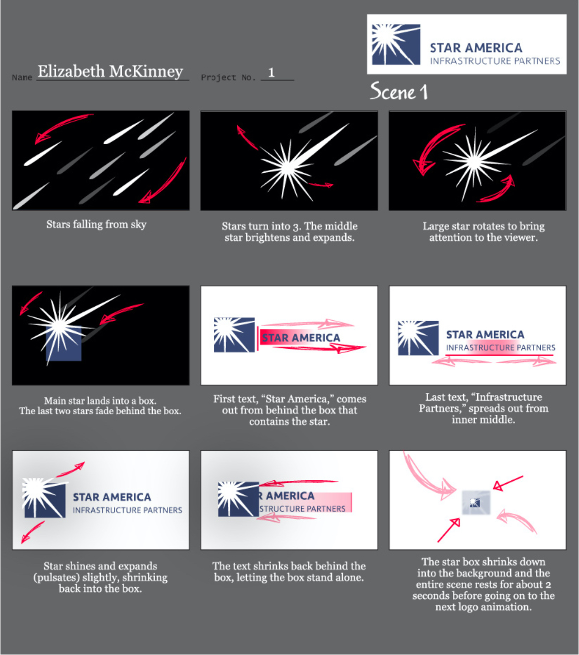 Scene 1 - Storyboard