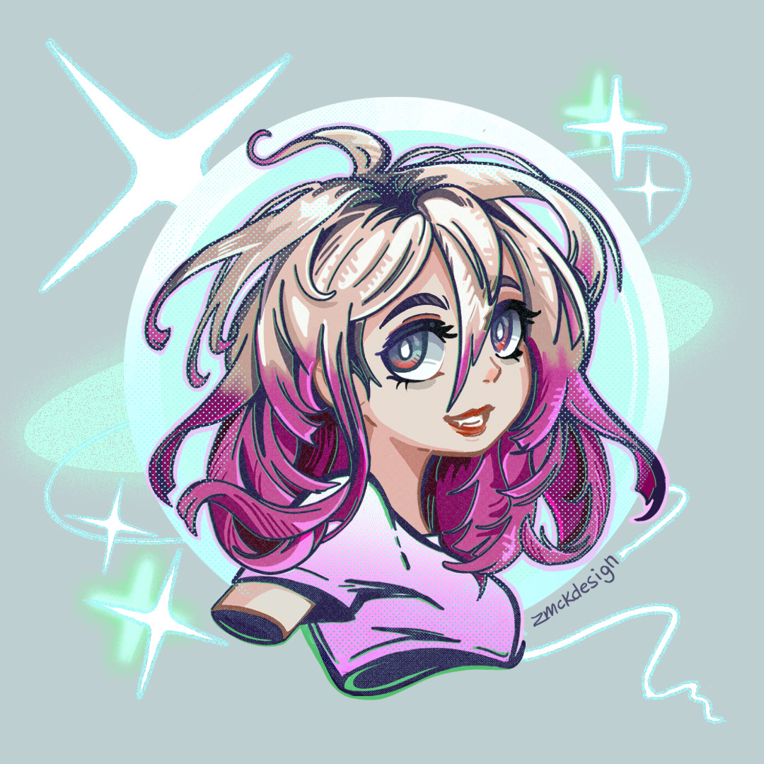 Personal Icon Anime Portrait (Headshot)_9/19/22