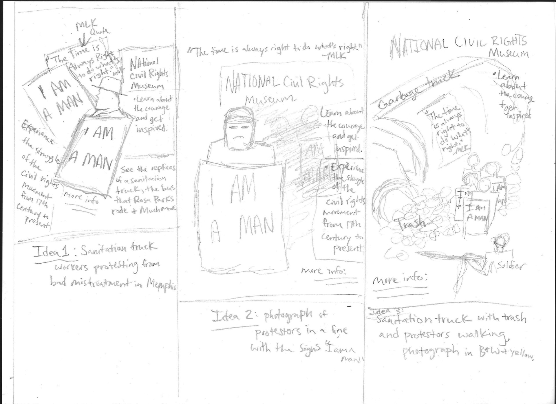 Sanitation Workers' Strike: Pre-Sketches