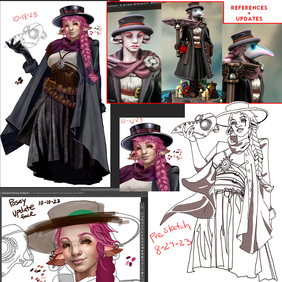 References + Work Progress