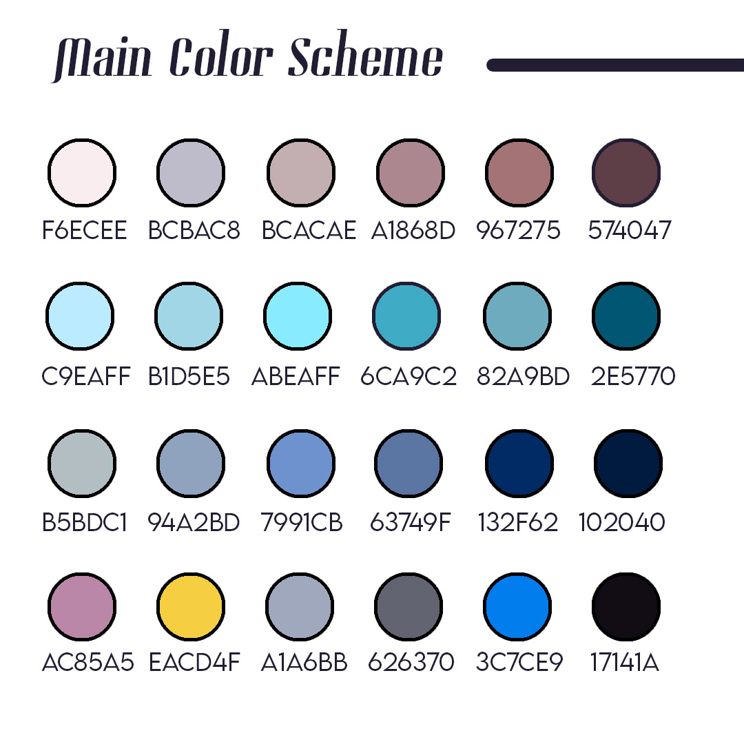 Main Color Scheme