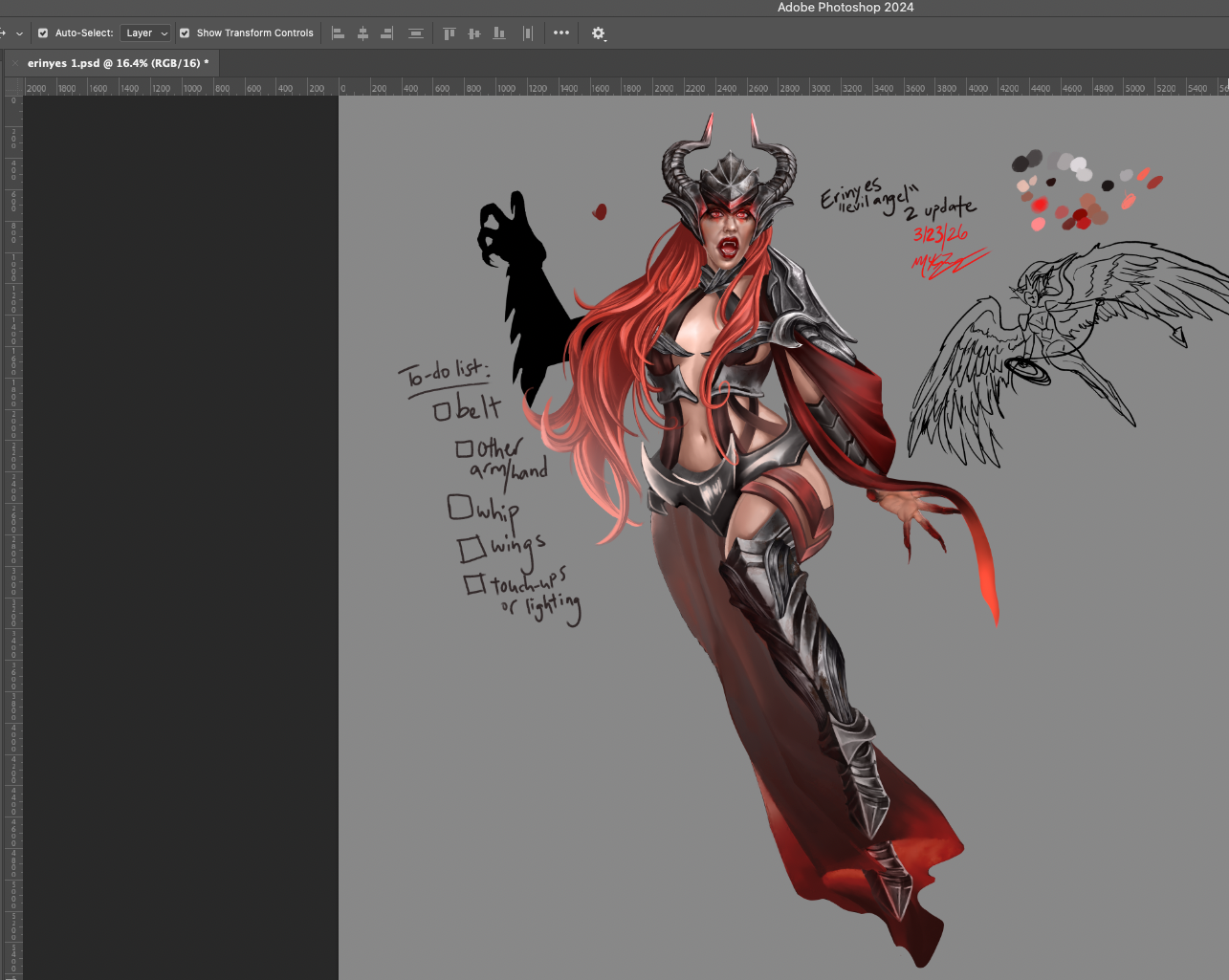 1st Erinyes evil angel - update 2