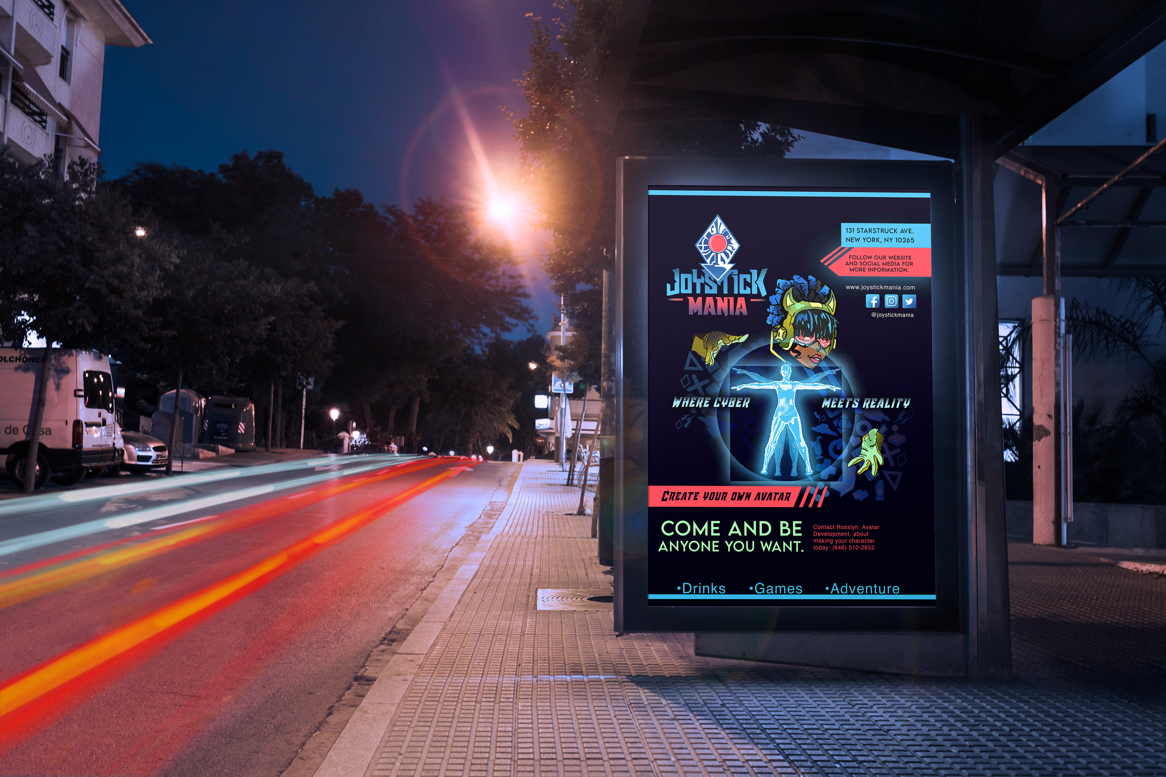 Mockup Poster Advertisement. McKinney.