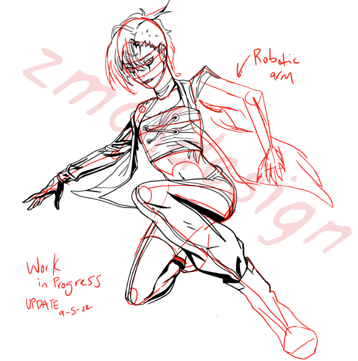 Work in Progress Sketch - 9/5/22