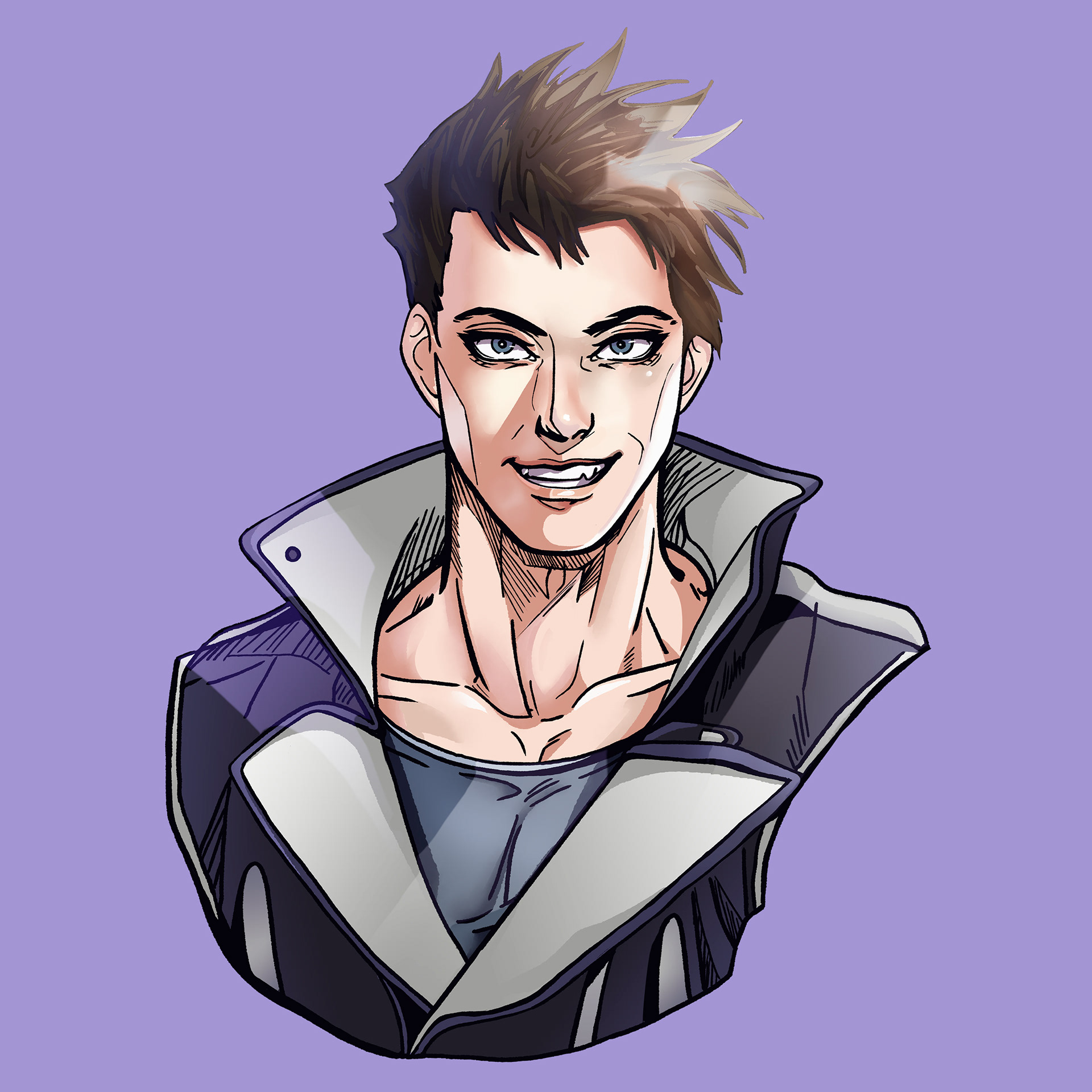 Lilac Bkg Without Glasses