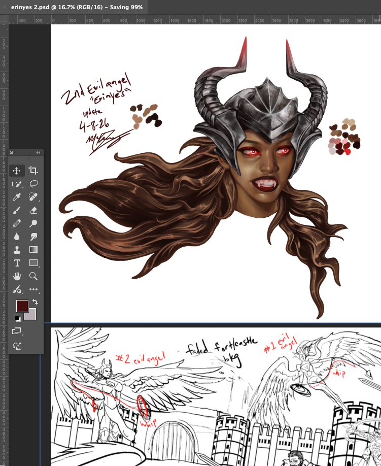 2nd Erinyes evil angel - update 1