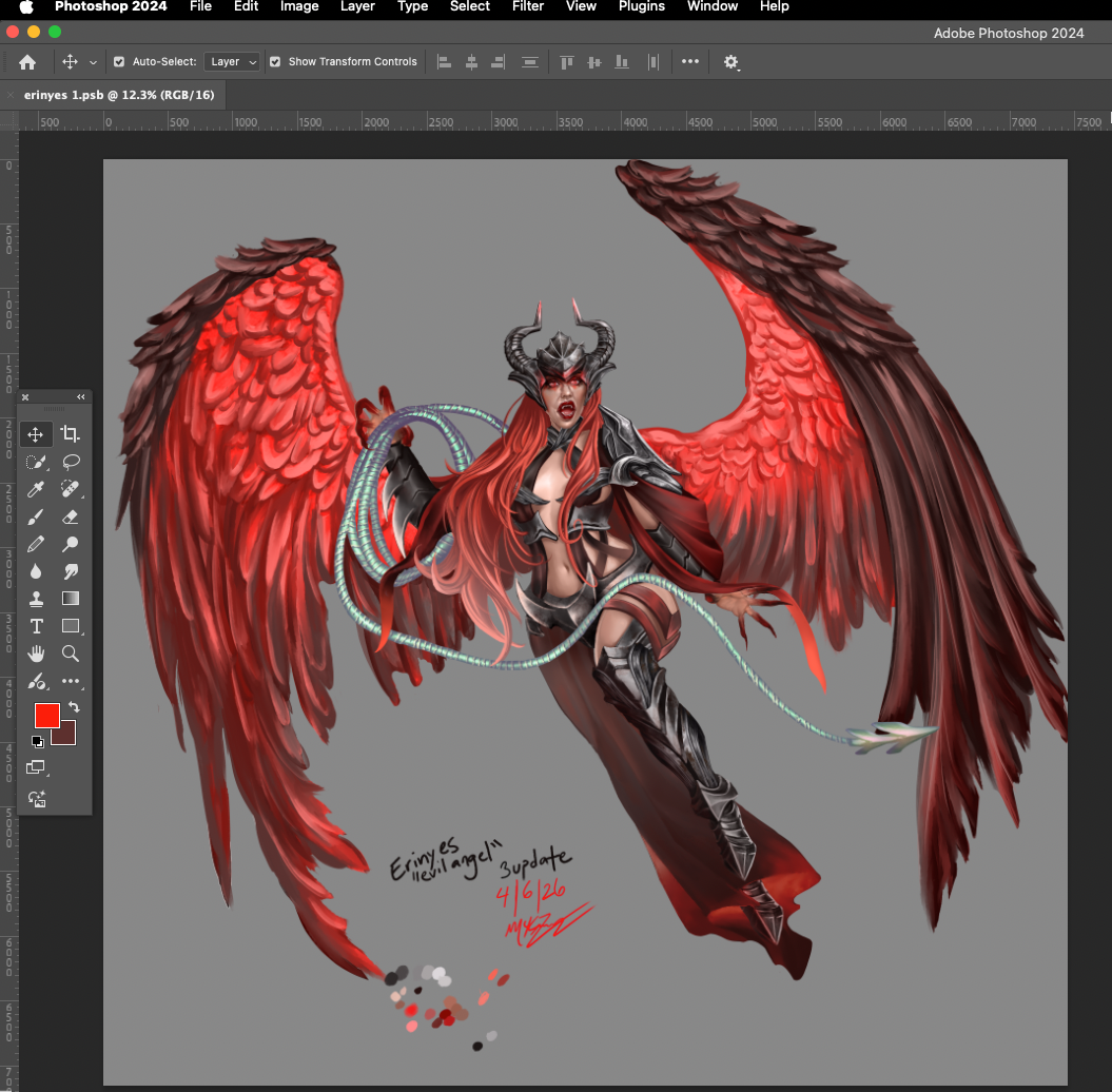 1st Erinyes evil angel - update 3