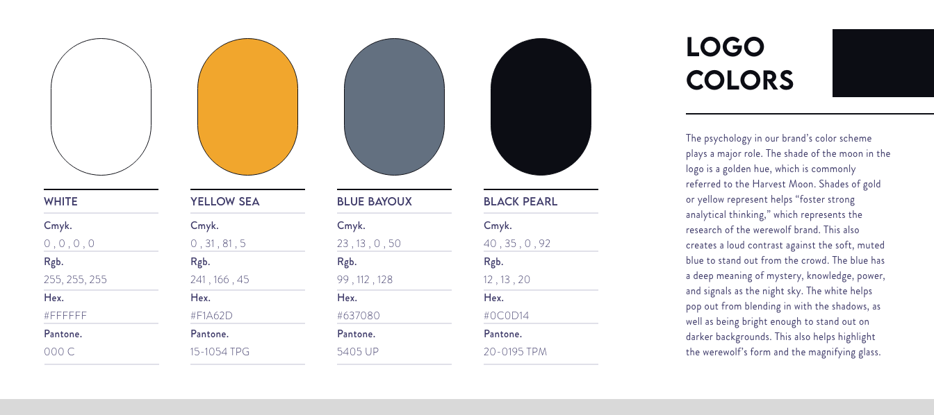 Logo Colors Information