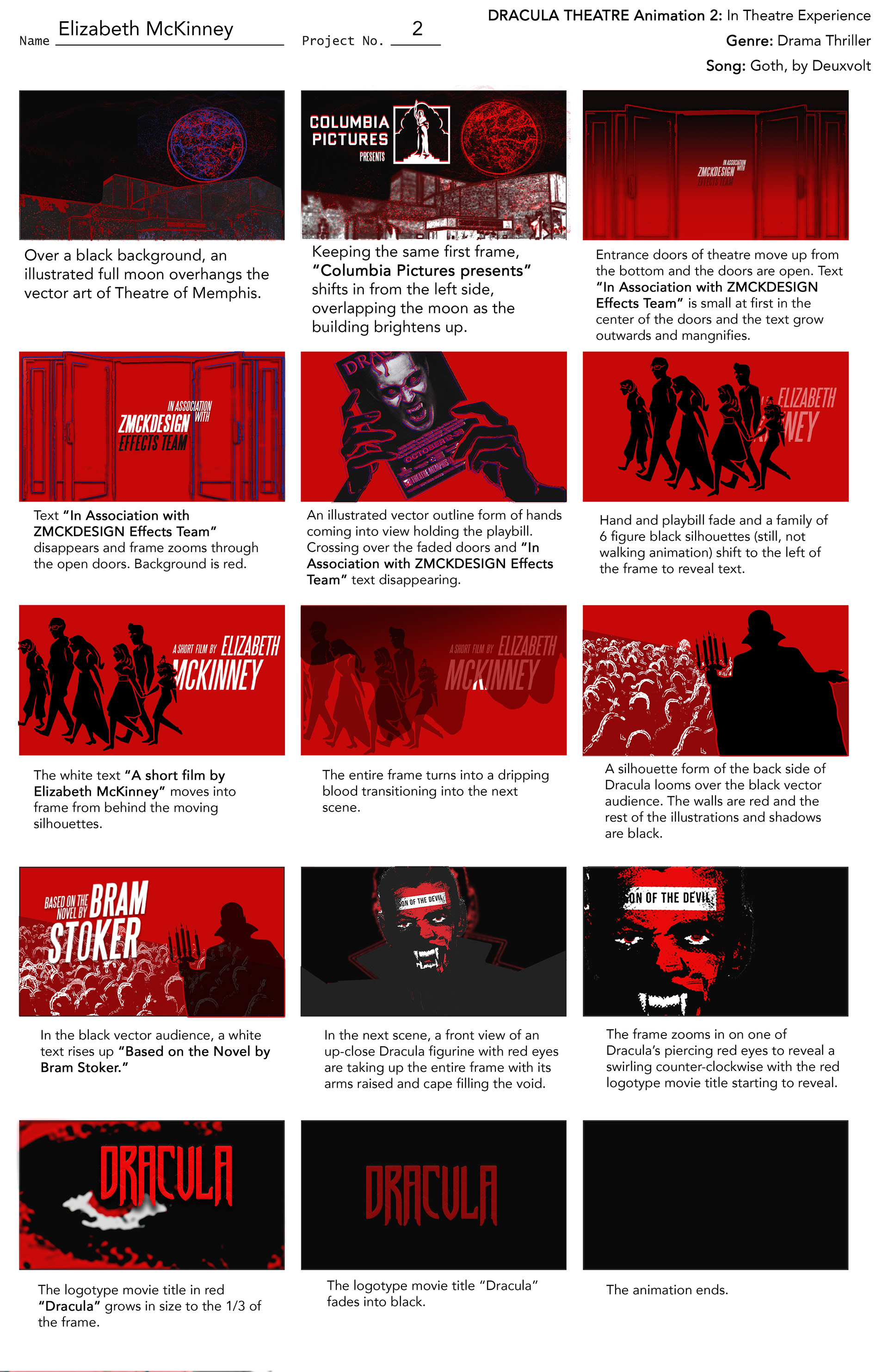 Main Storyboard Chosen to Animate