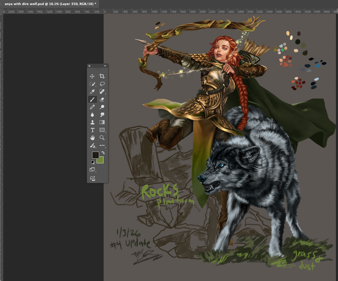 Anya and Wolf Update