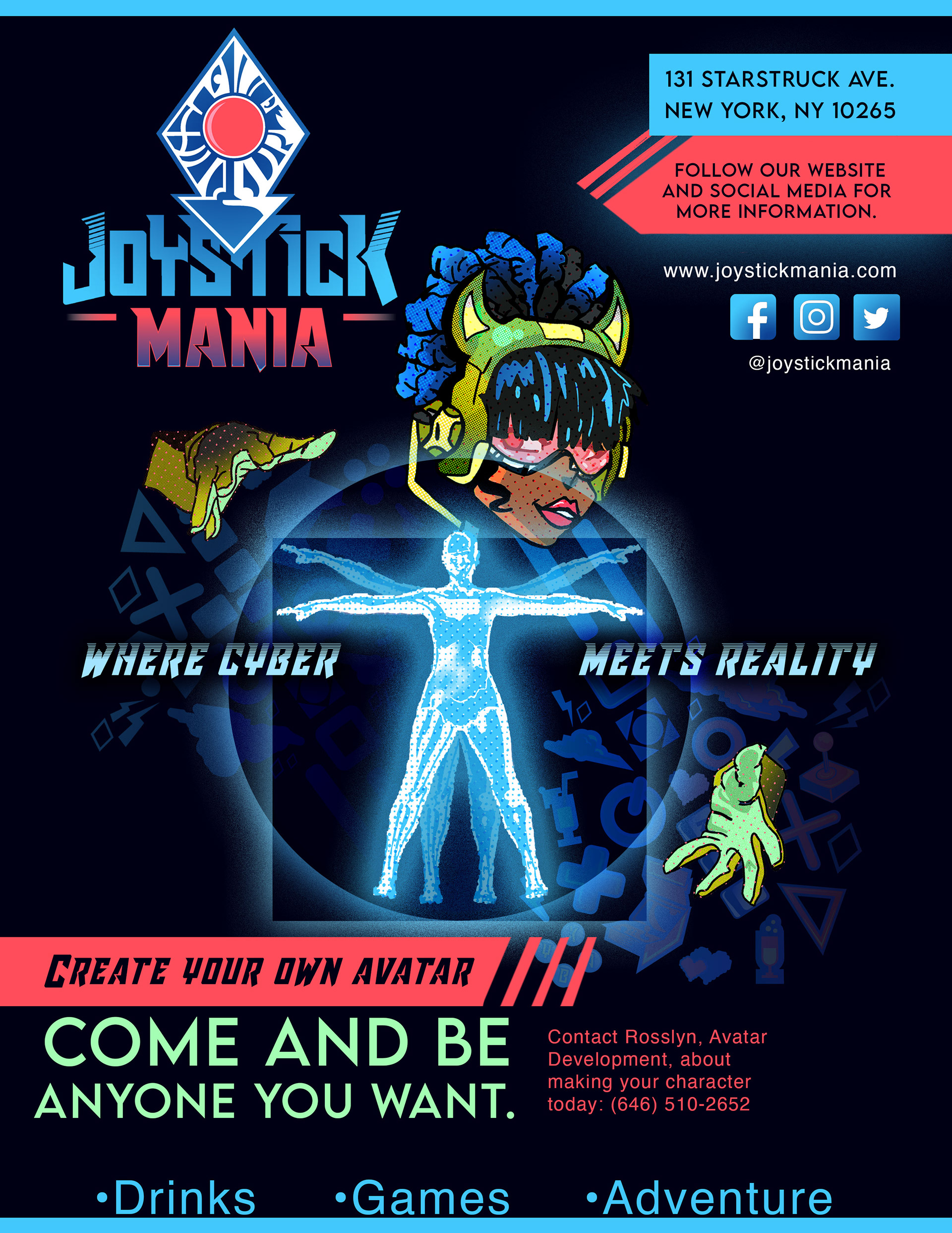 Poster Illustration Advertisement made by Elizabeth McKinney. October 20, 2021.