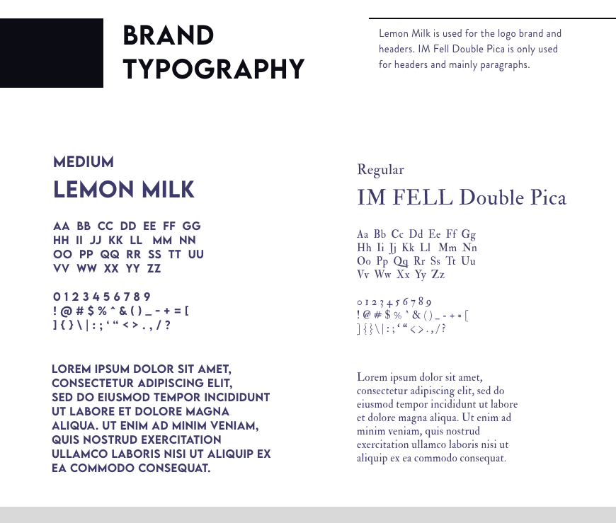 Brand Typography