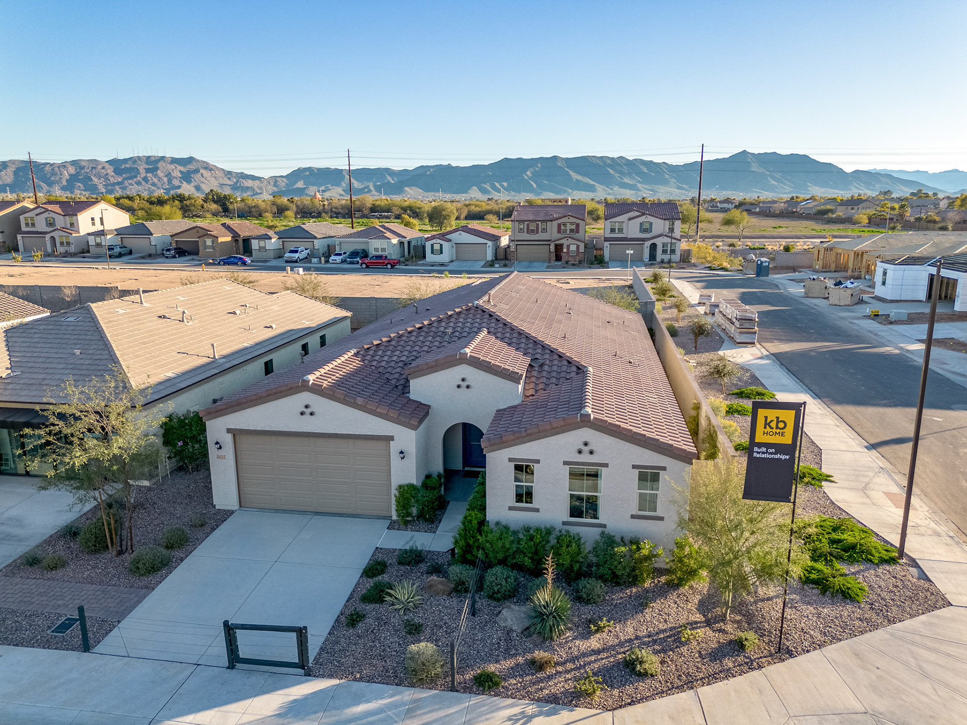 Front of house Drone Photo