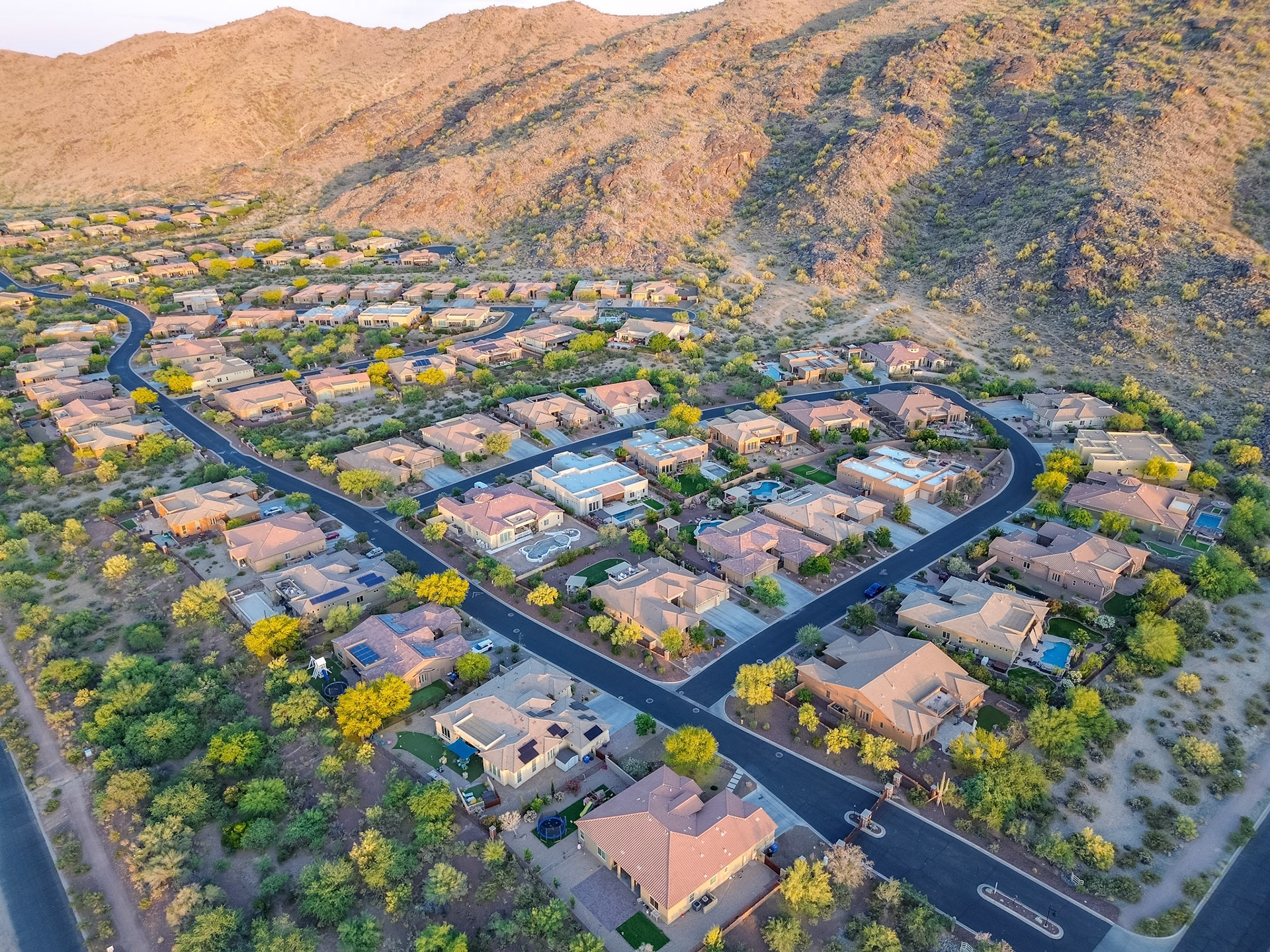 South Phoenix at Sunset