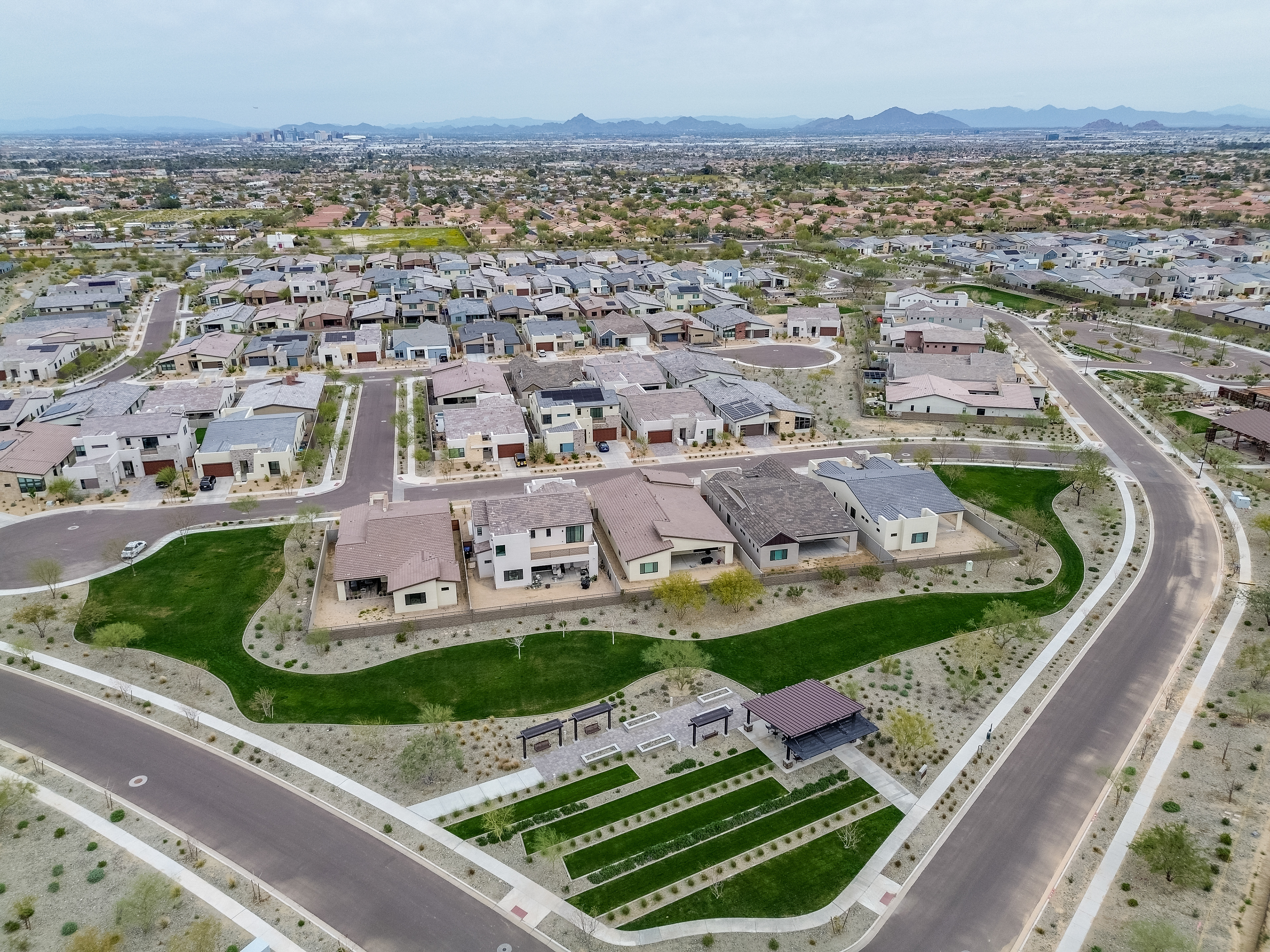 KB Homes Drone Demo Photo