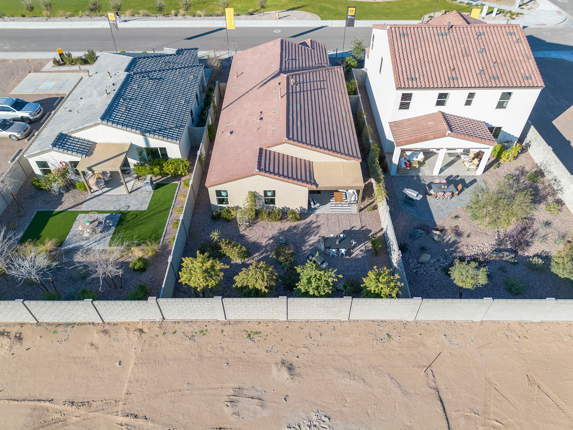 Backyard Drone Photo