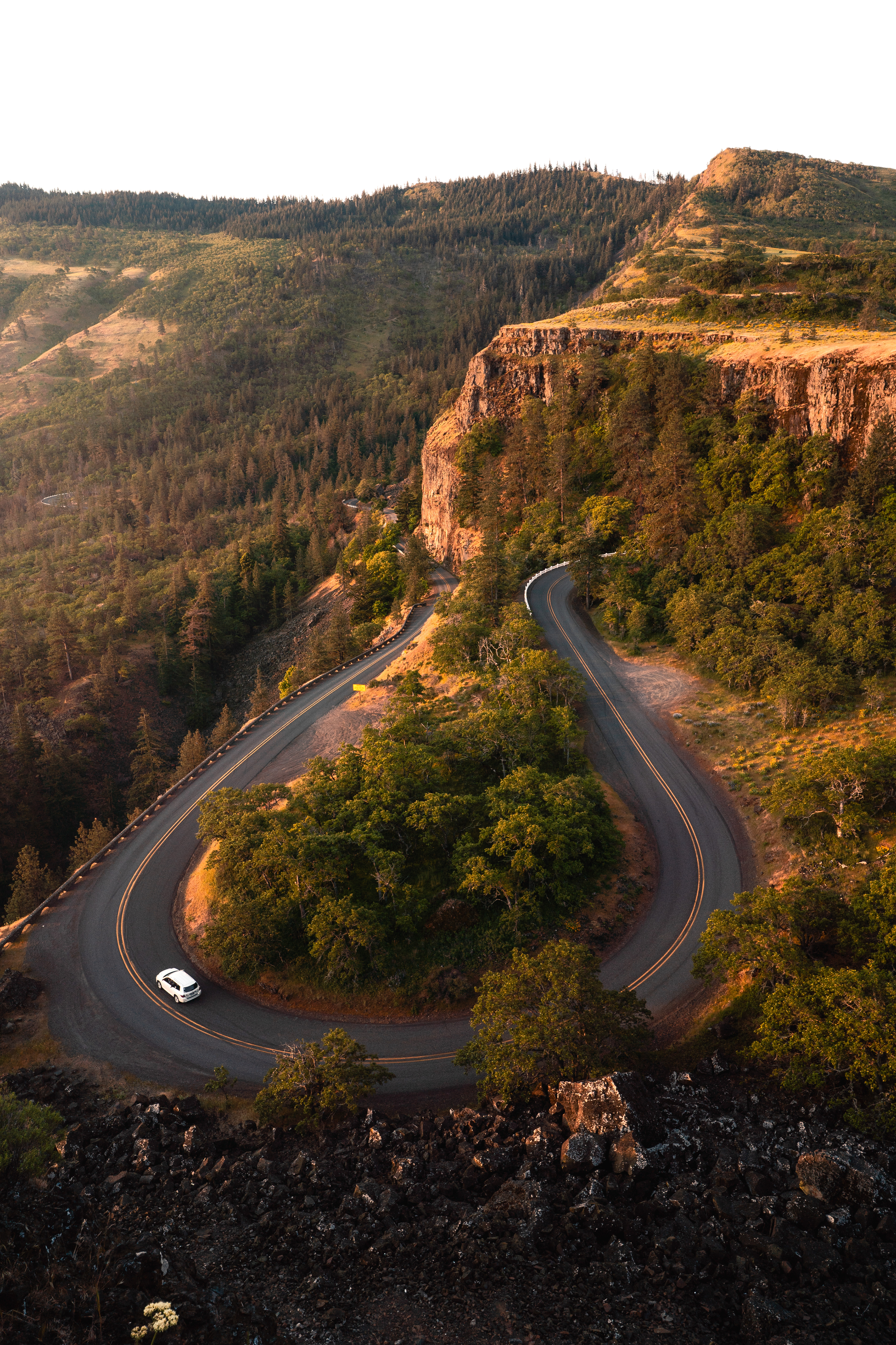 Winding Highway in Oregon