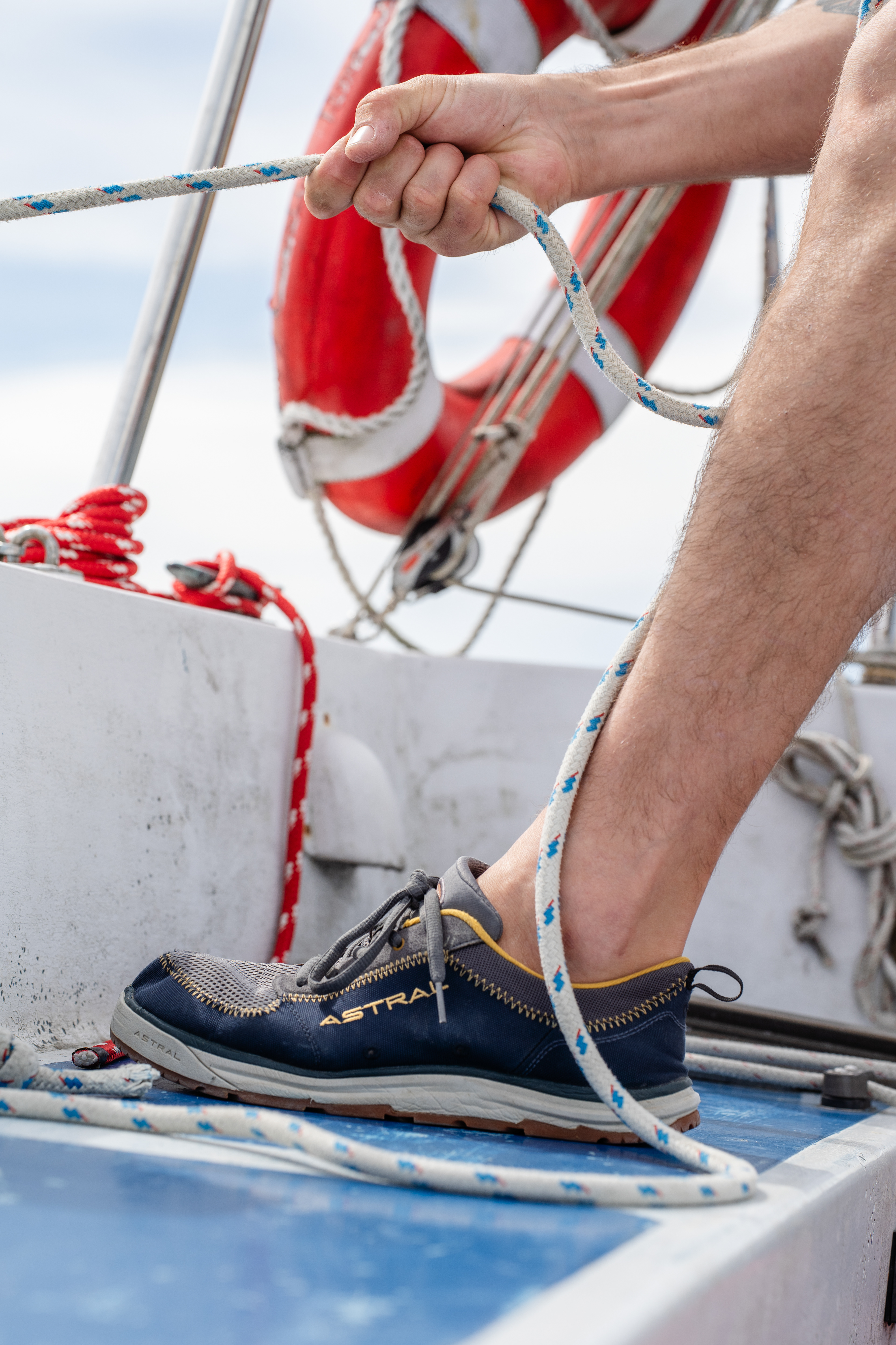 Campaign for Astral boat shoes