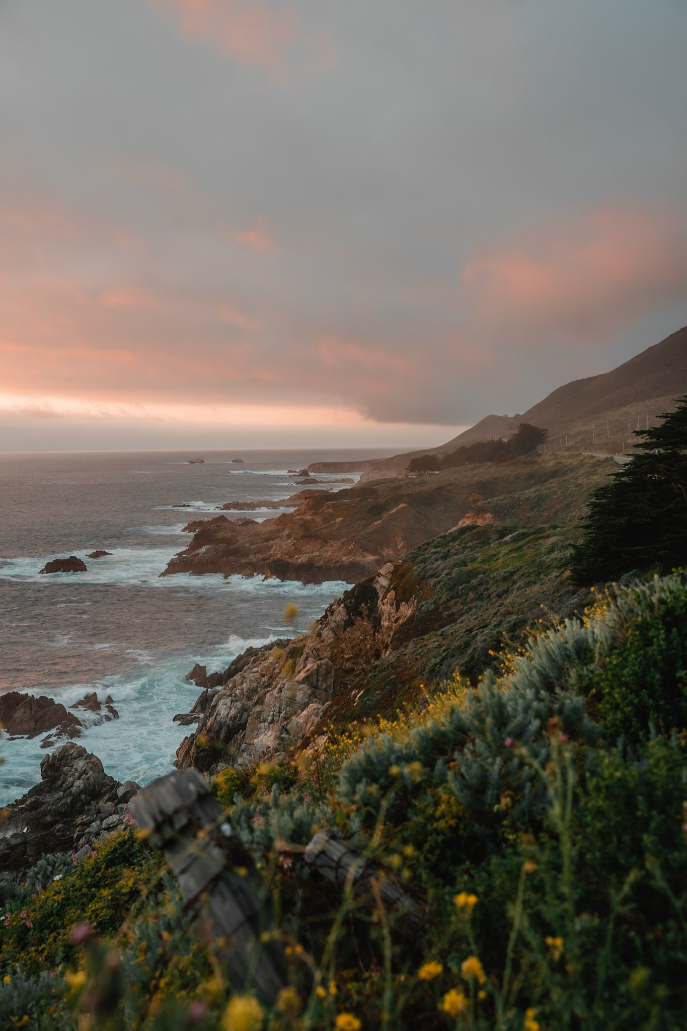 Big Sur sunset, California