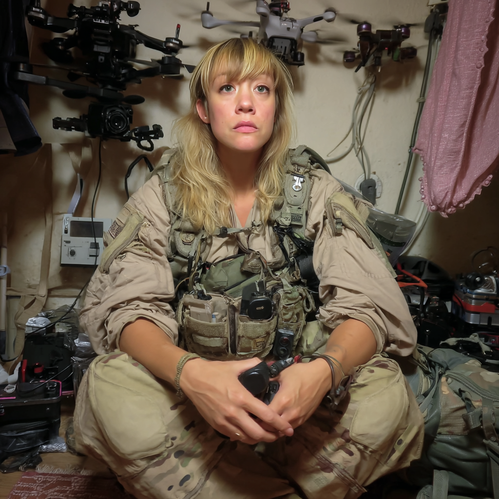 The military drone operator