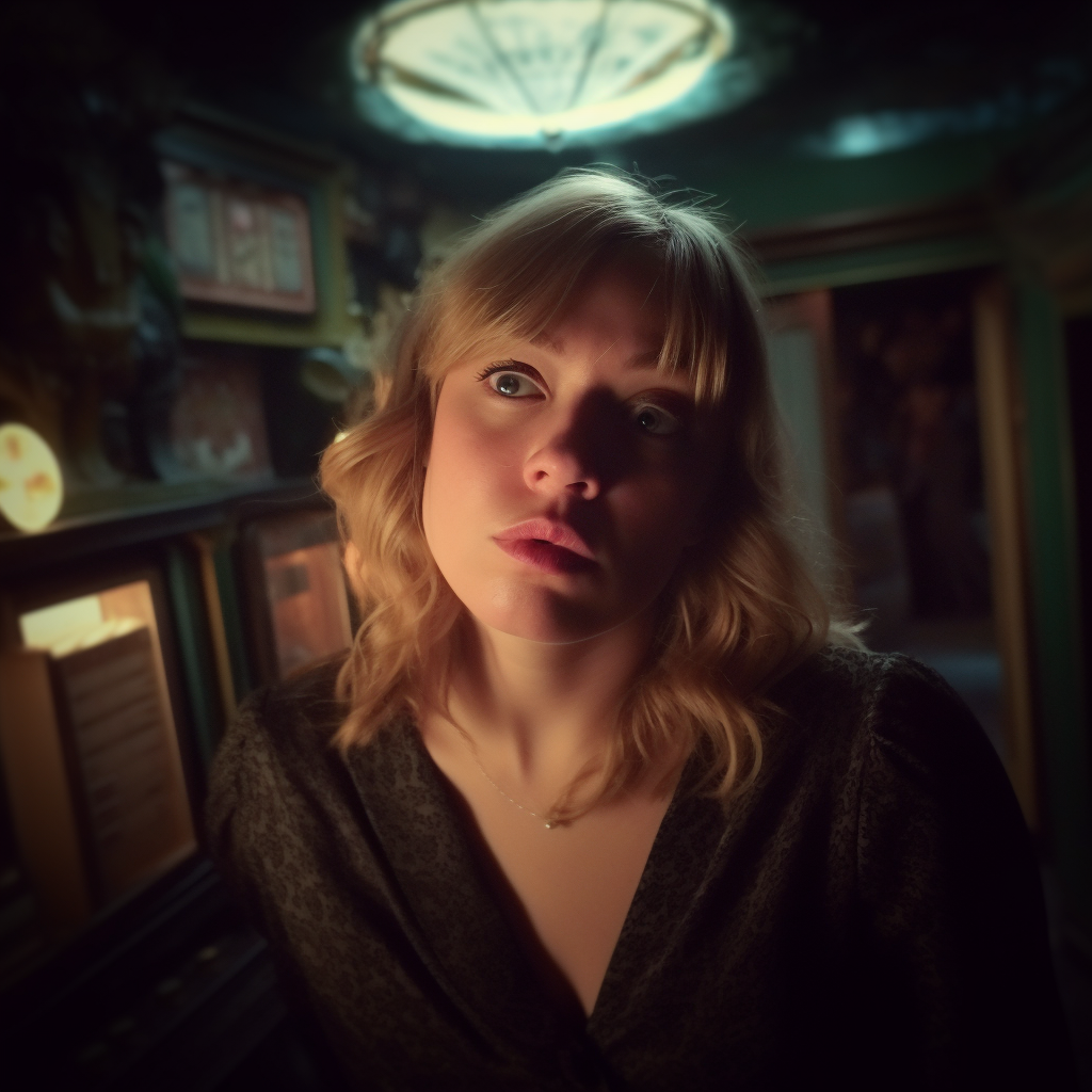 The escape room hostess
