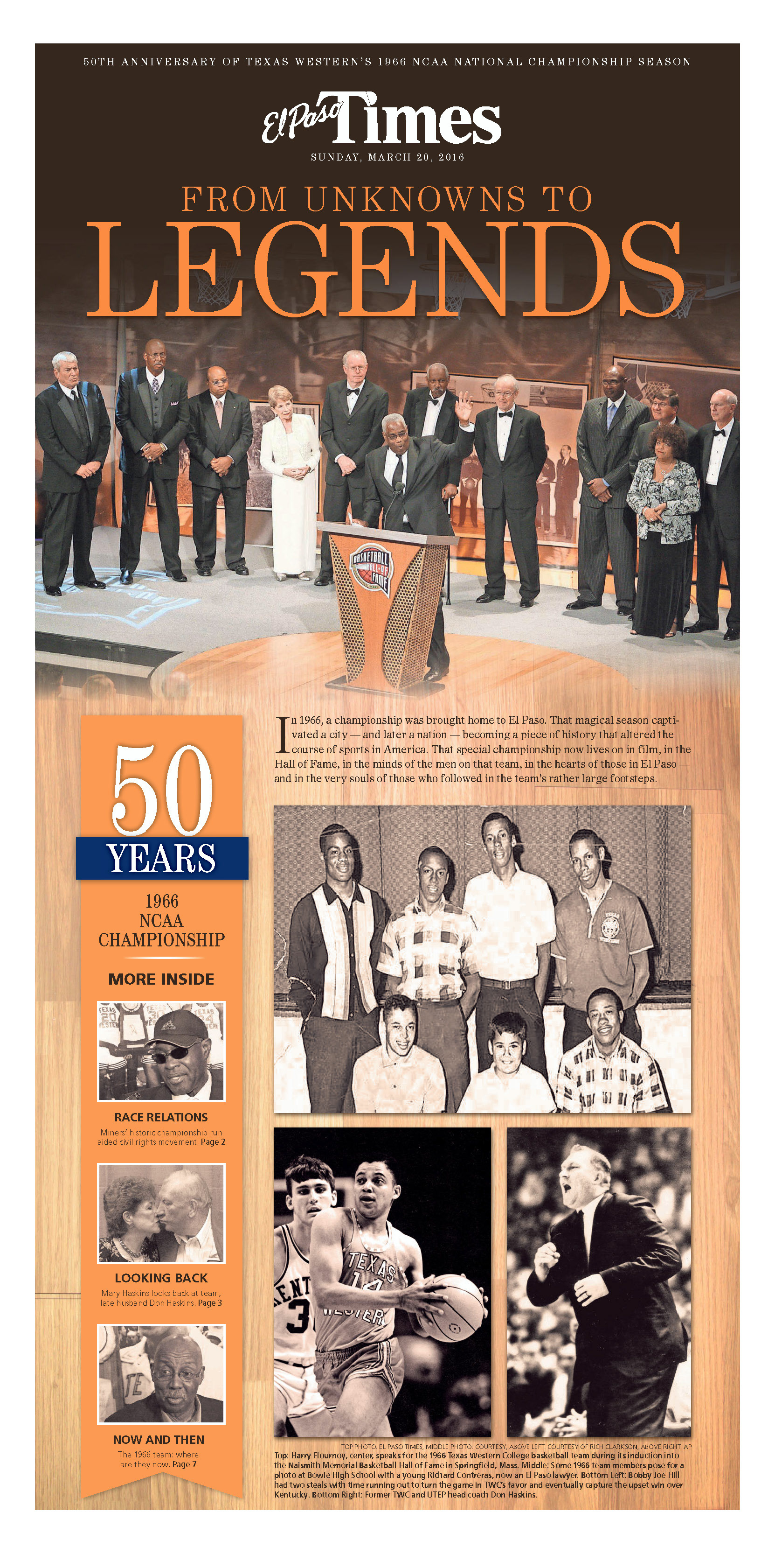 2015 Best Sunday Enterprise El Paso Times Texas AP