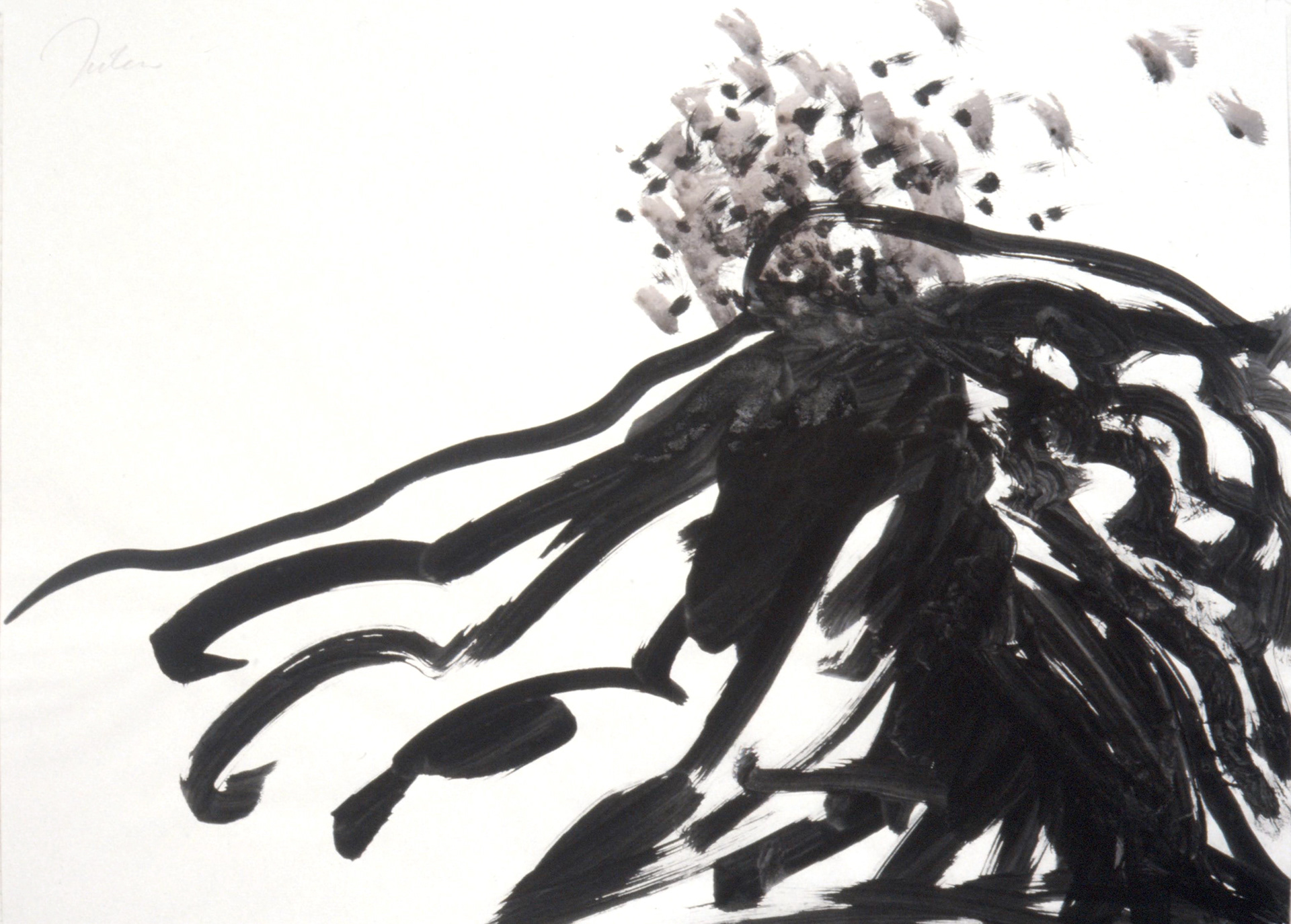 WAVE 1989 - ink on paper