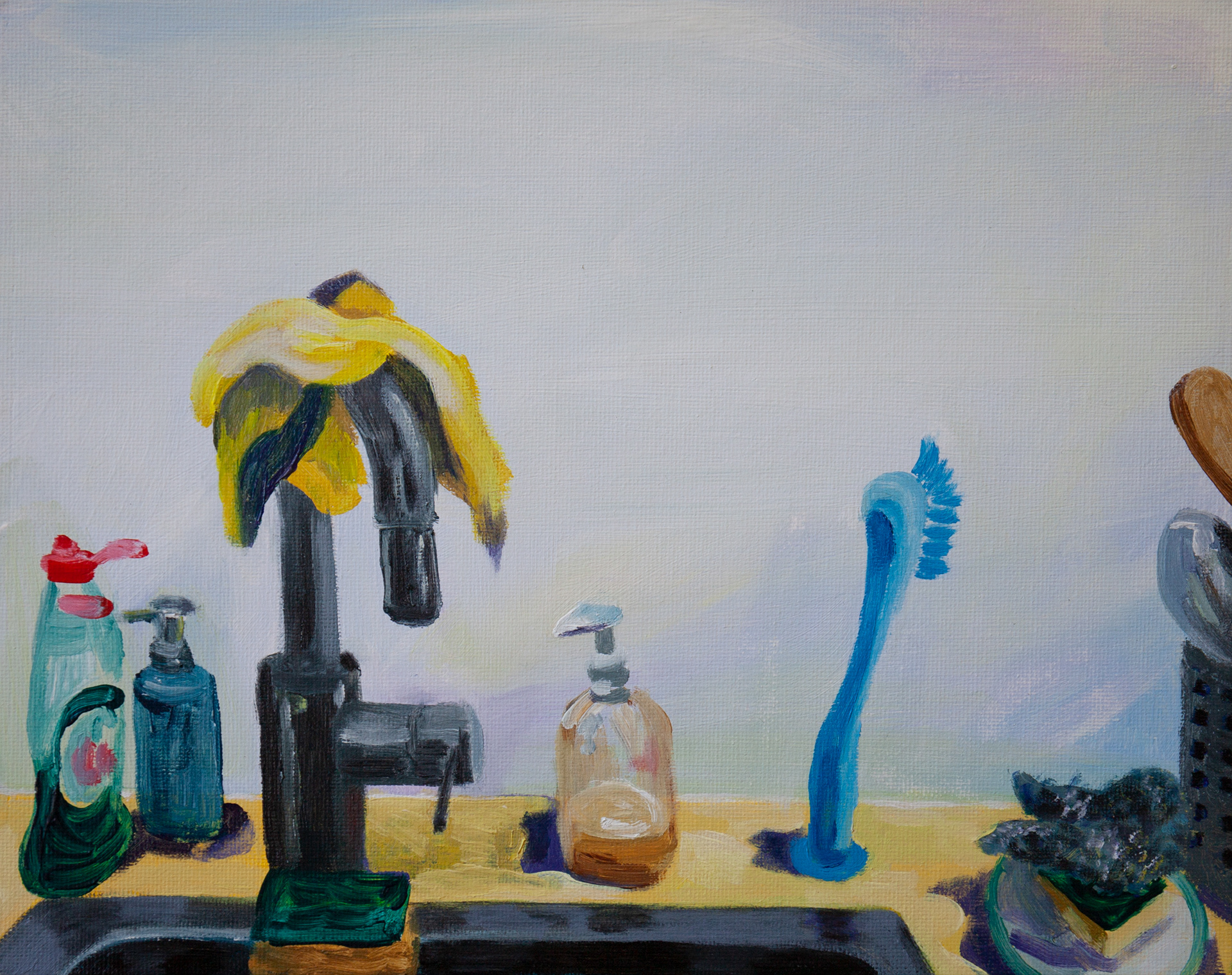 Een Stil Leven, acrylic on canvas, 24 x 30 cm