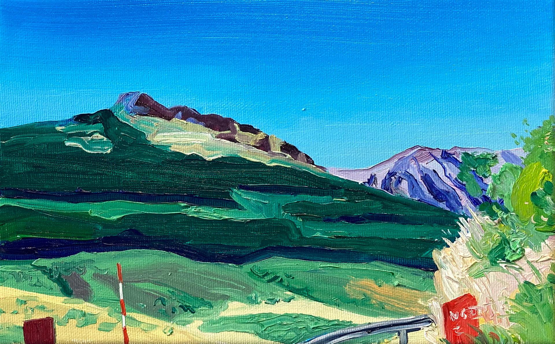 Douro I, oil on canvas, 18 x 24 cm