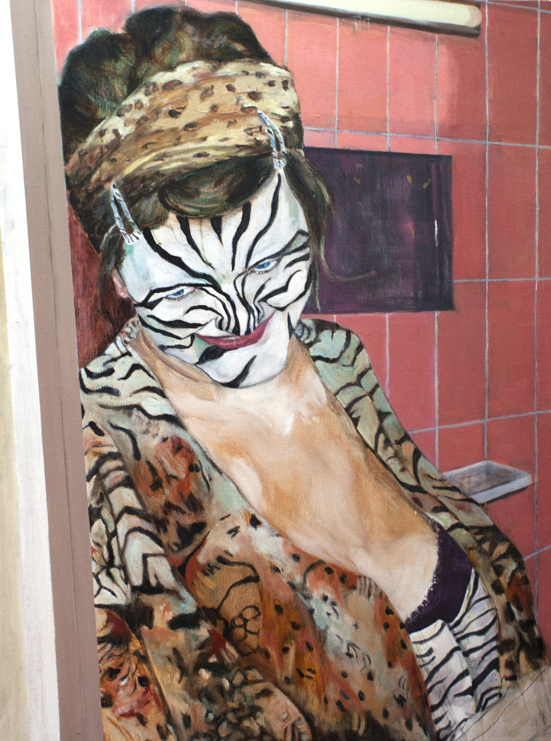 Gaëlle, oil on canvas, 120 x 80 cm