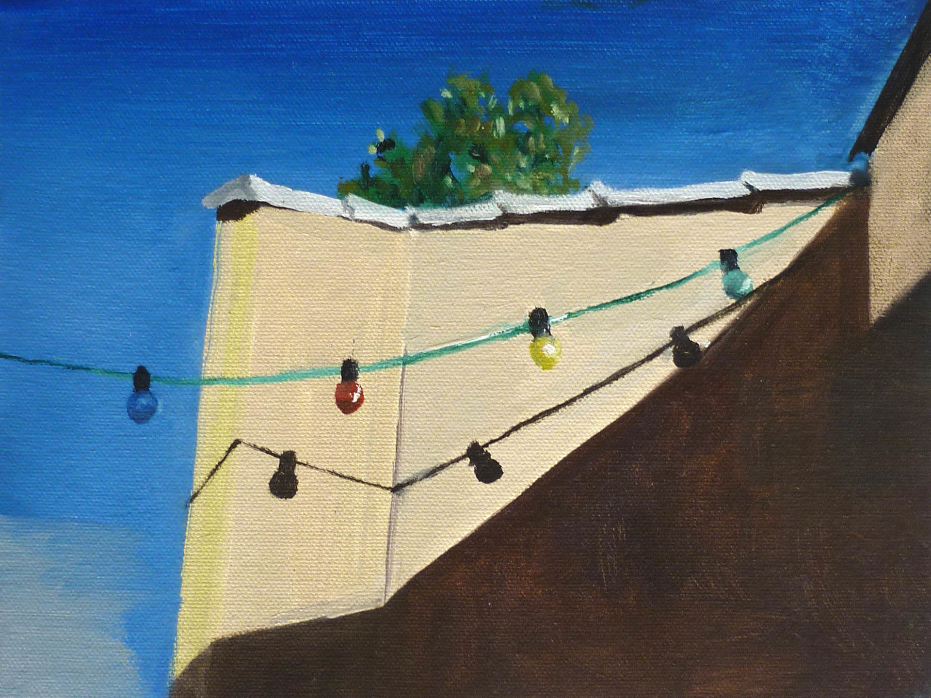 Zomer, De Buffel (klein) , oil on canvas, 18 x 24 cm