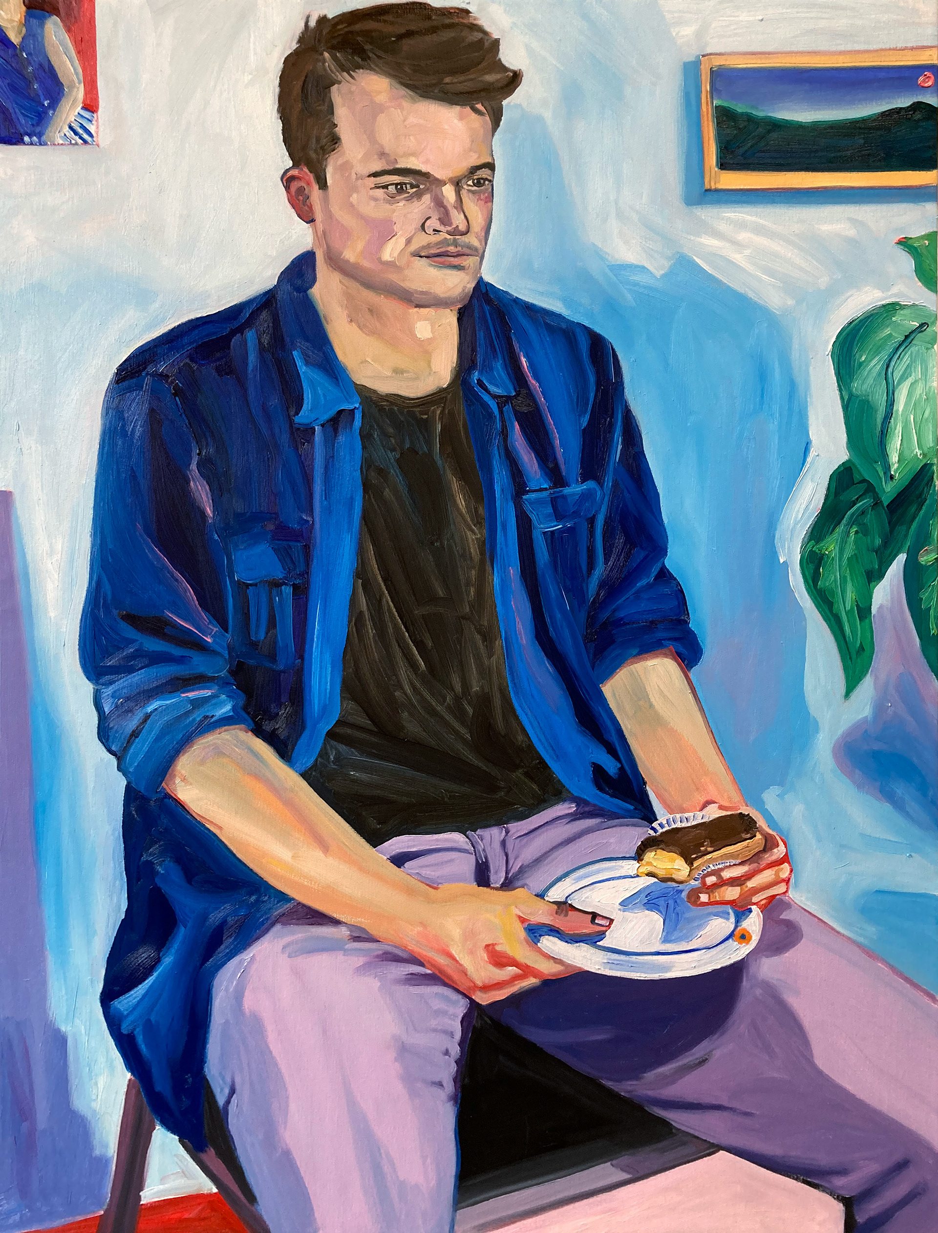 Sweets, oil on canvas, 90 x 120 cm