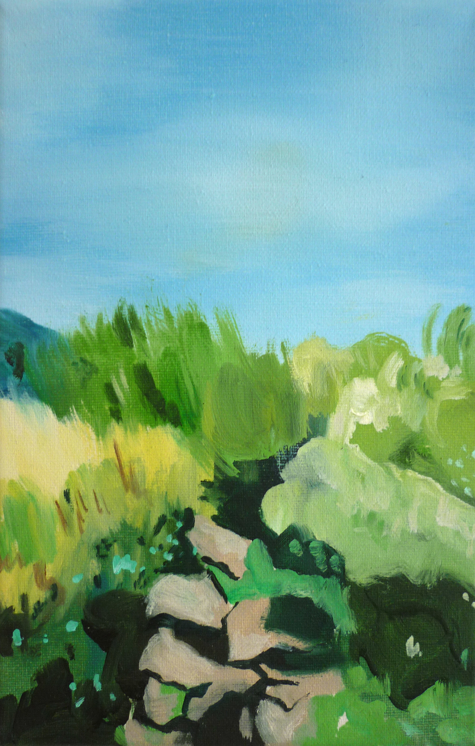 Pad, oil on canvas, 18 x 24 cm