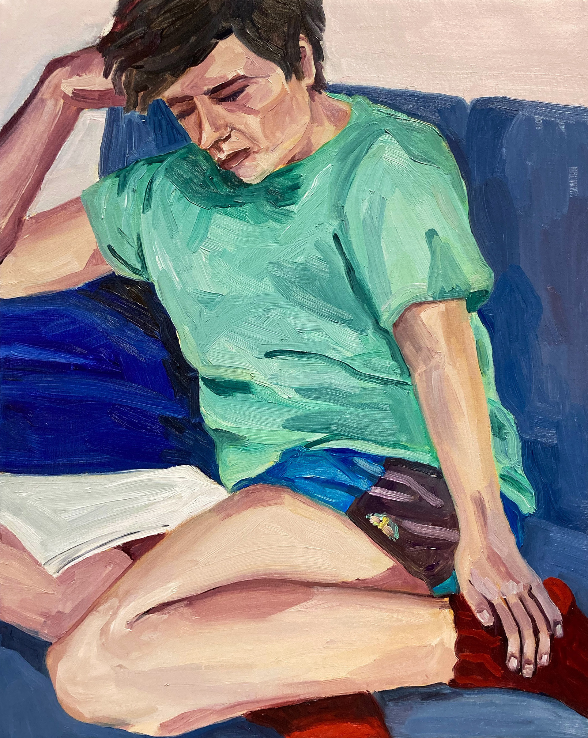 Study, oil on canvas, 40 x 50 cm