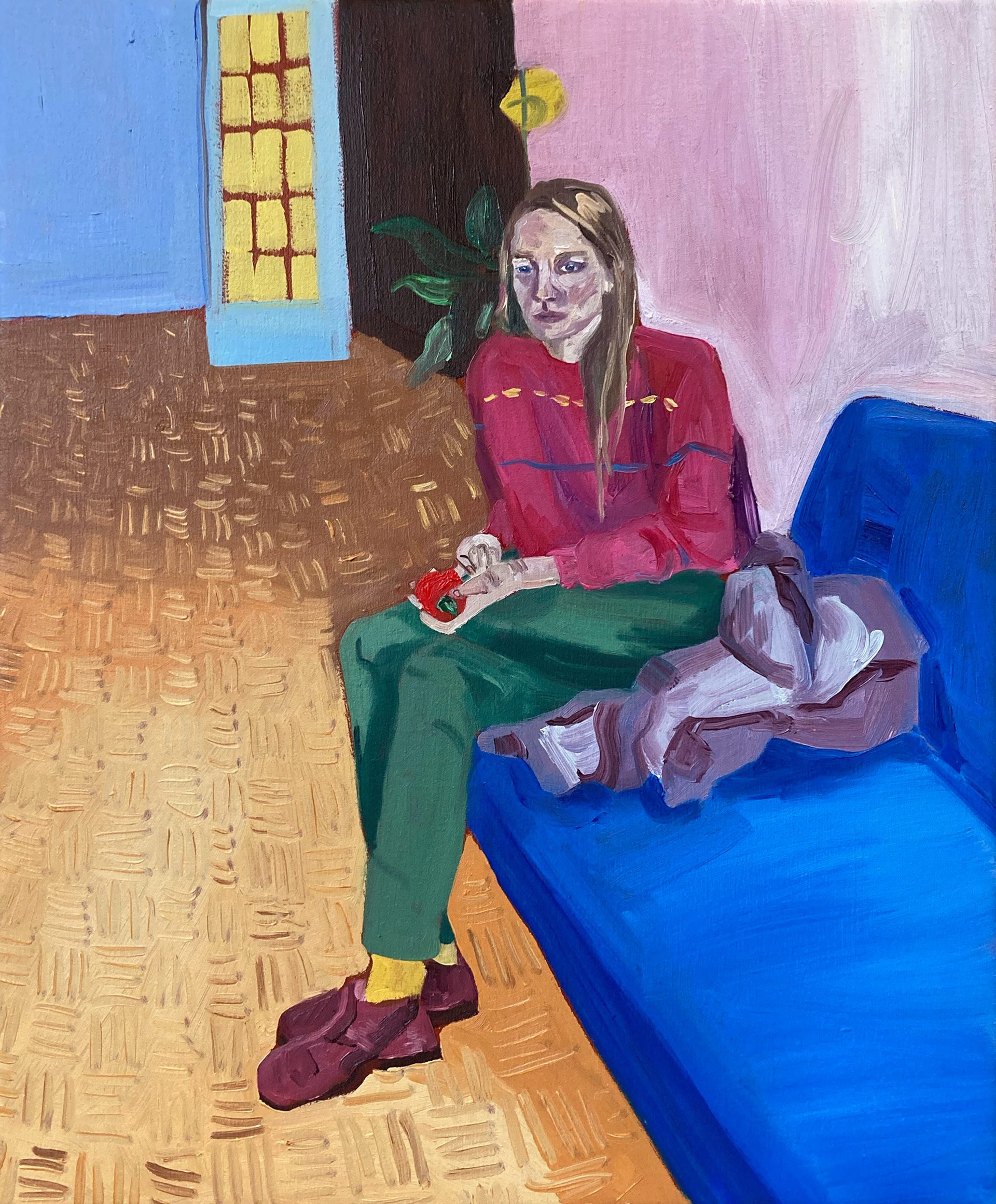 Kaatje, oil on canvas, 24 x 30 cm