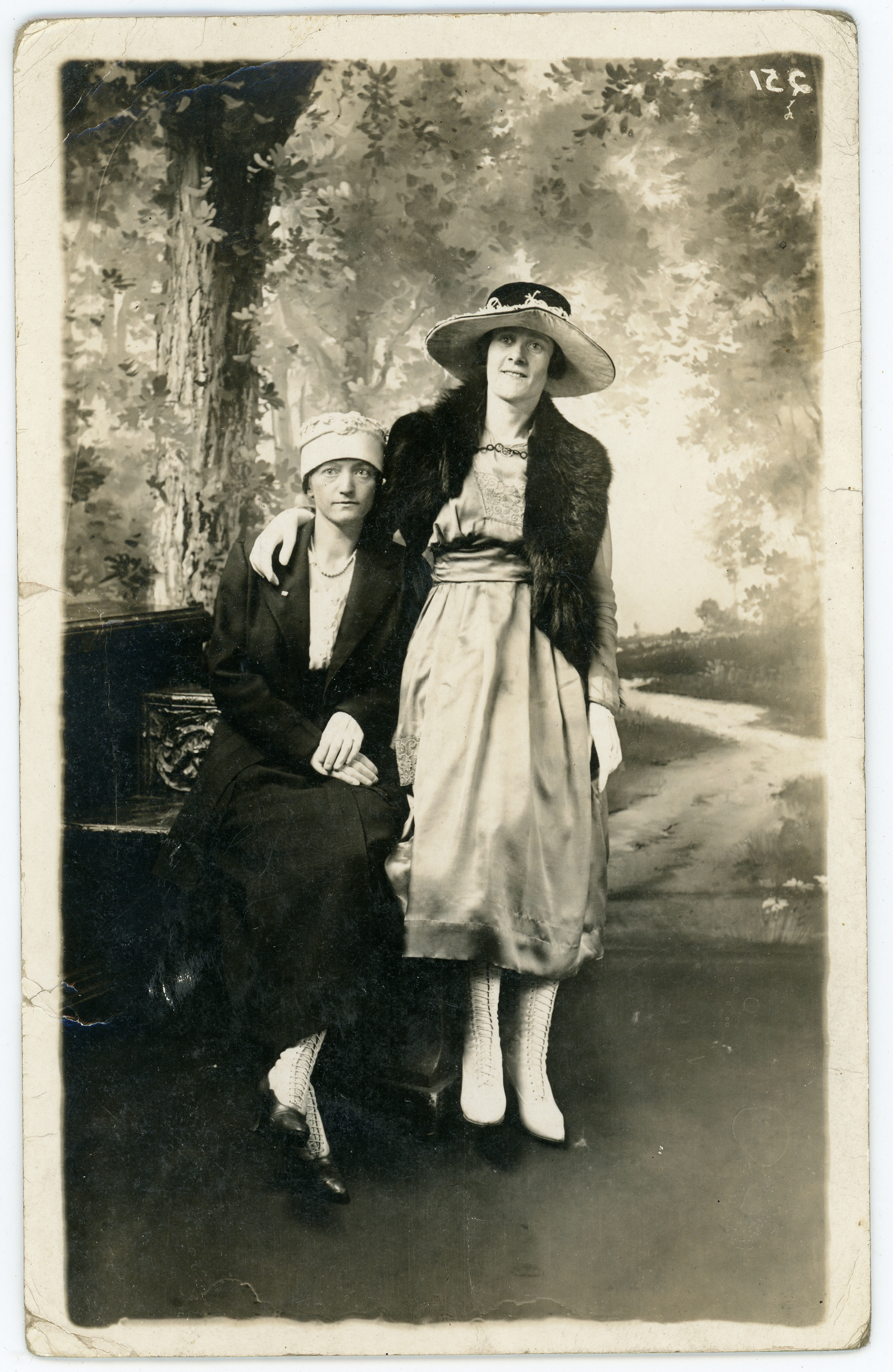 Frances on the right