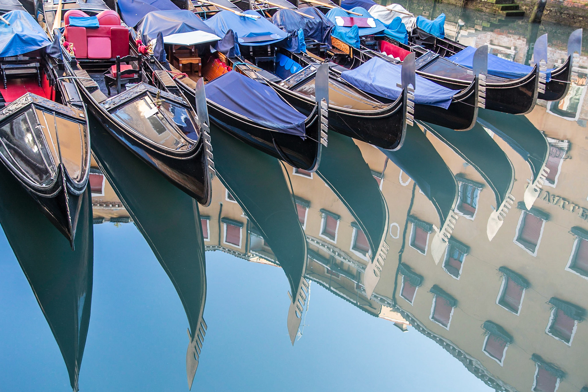 Gondolas, Venice, Italy