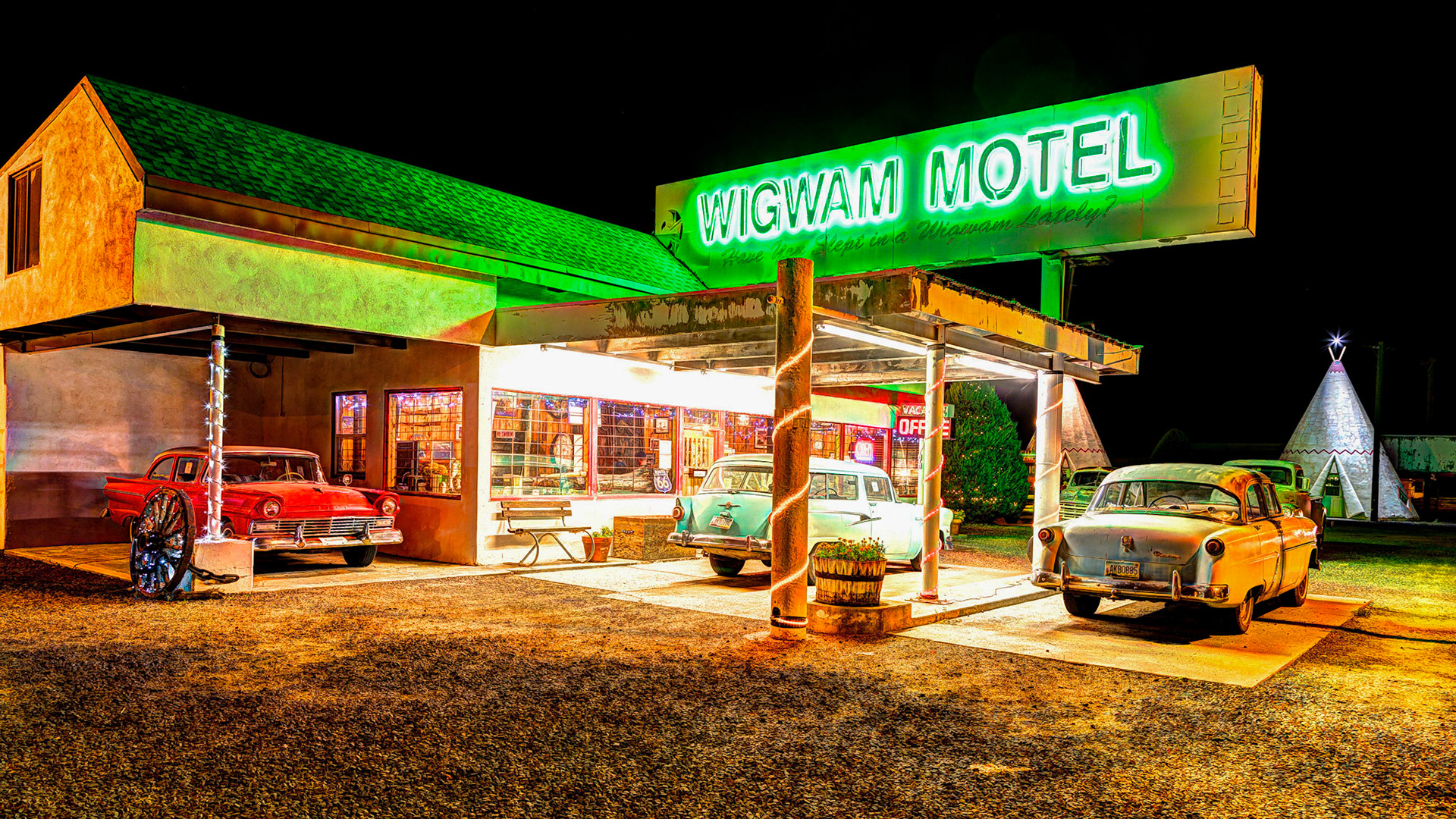 Wigwam Motel, Route 66, Holbrook, Arizona, USA