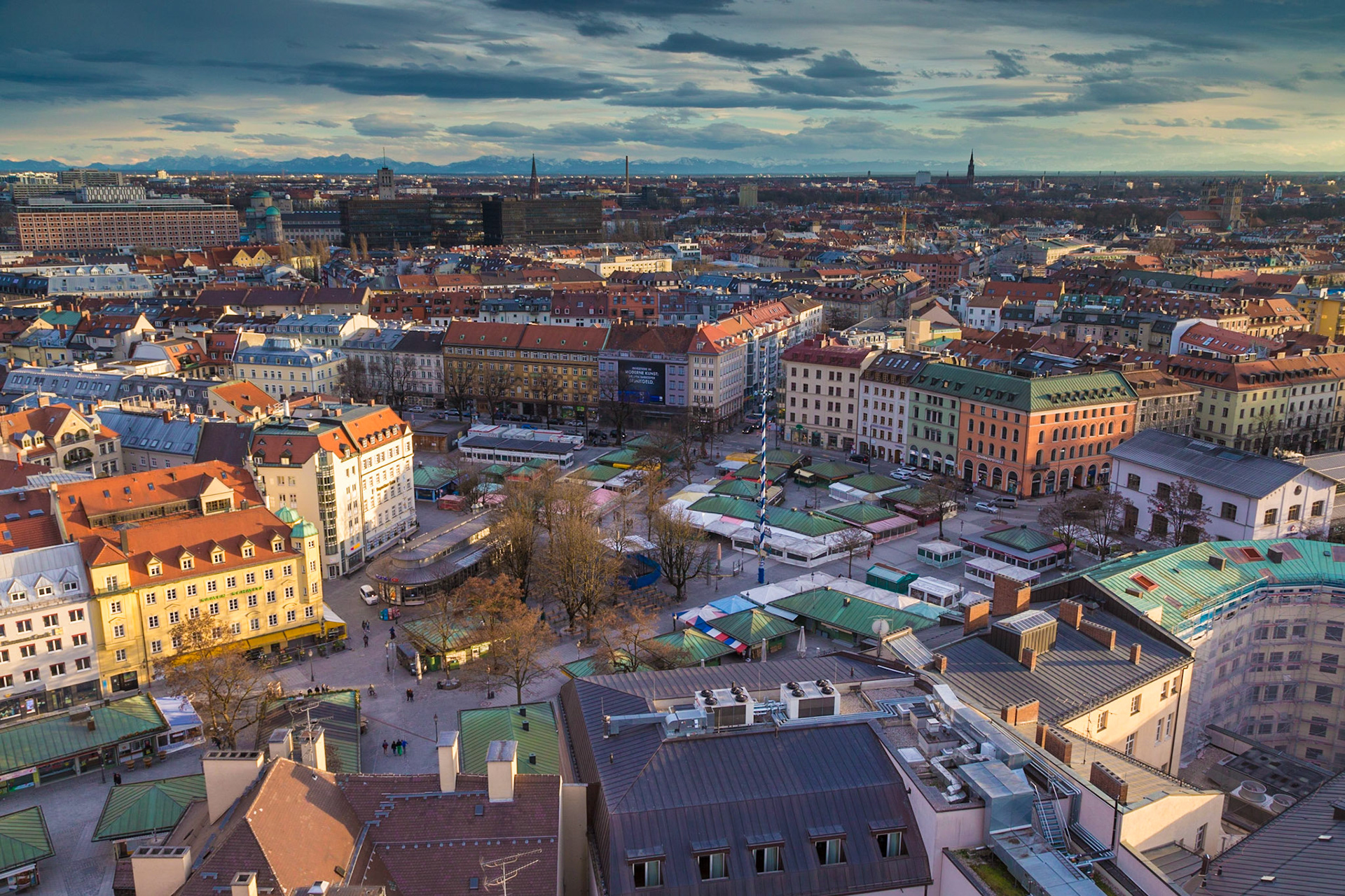 Viktualienmarkt, Munich, Germany