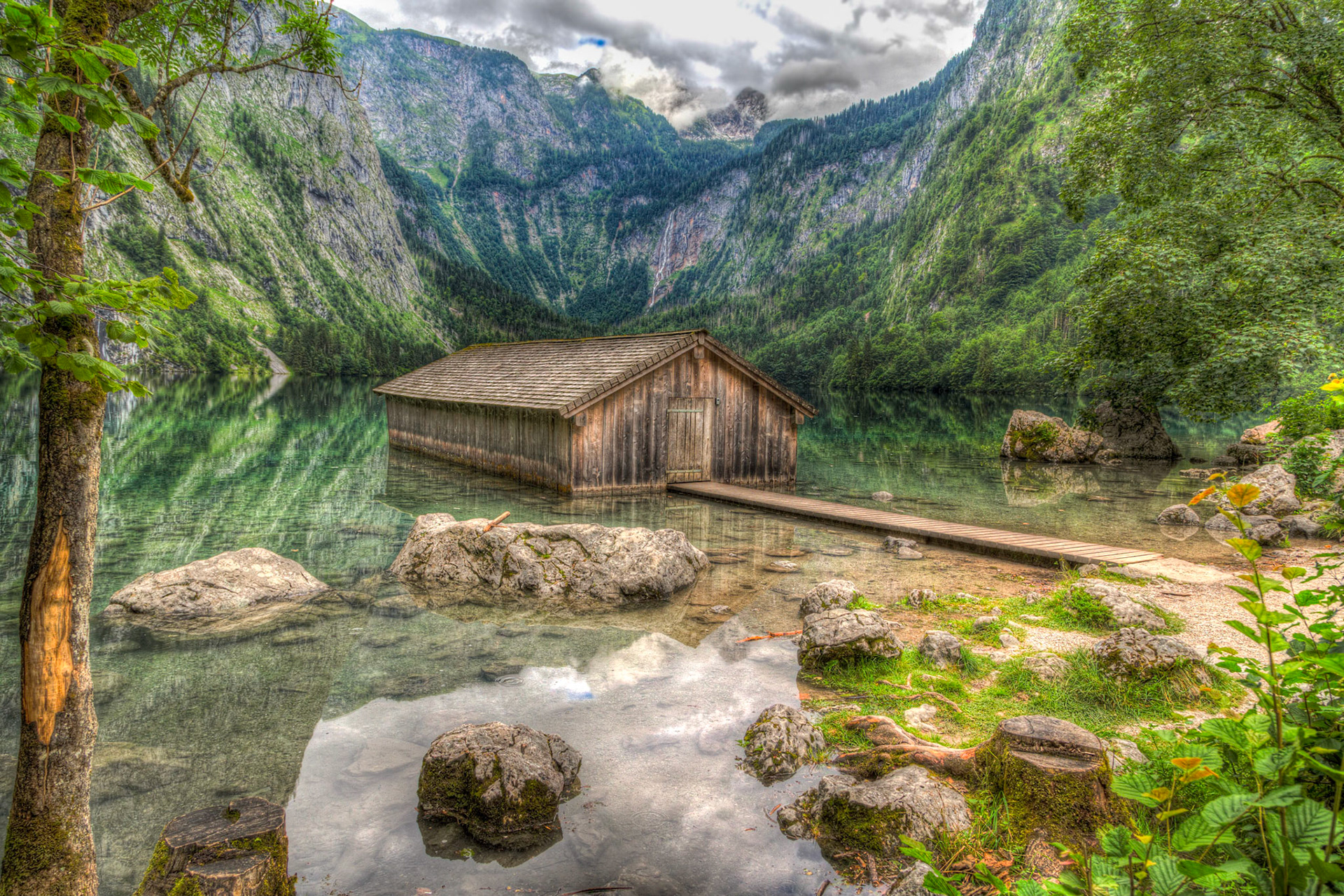 Obersee, Bavaria, Germany