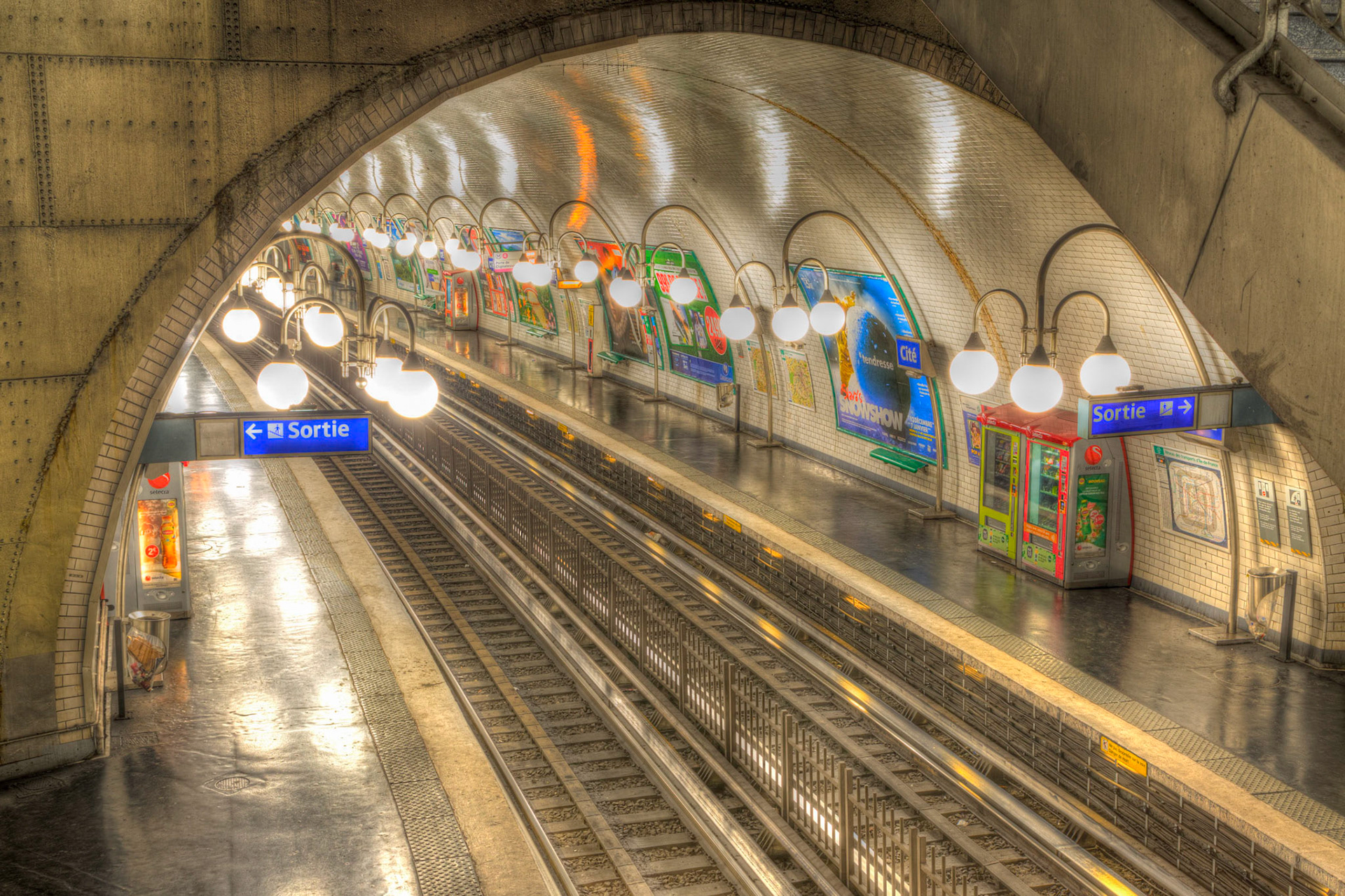 Métro, Paris, France